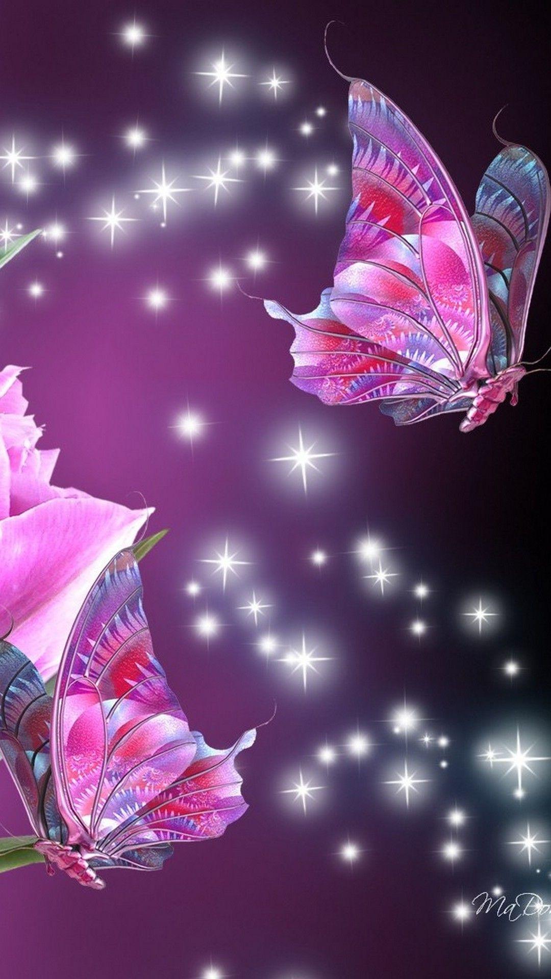 Cute Butterfly Wallpapers For Mobile Phones Wallpaper Cave