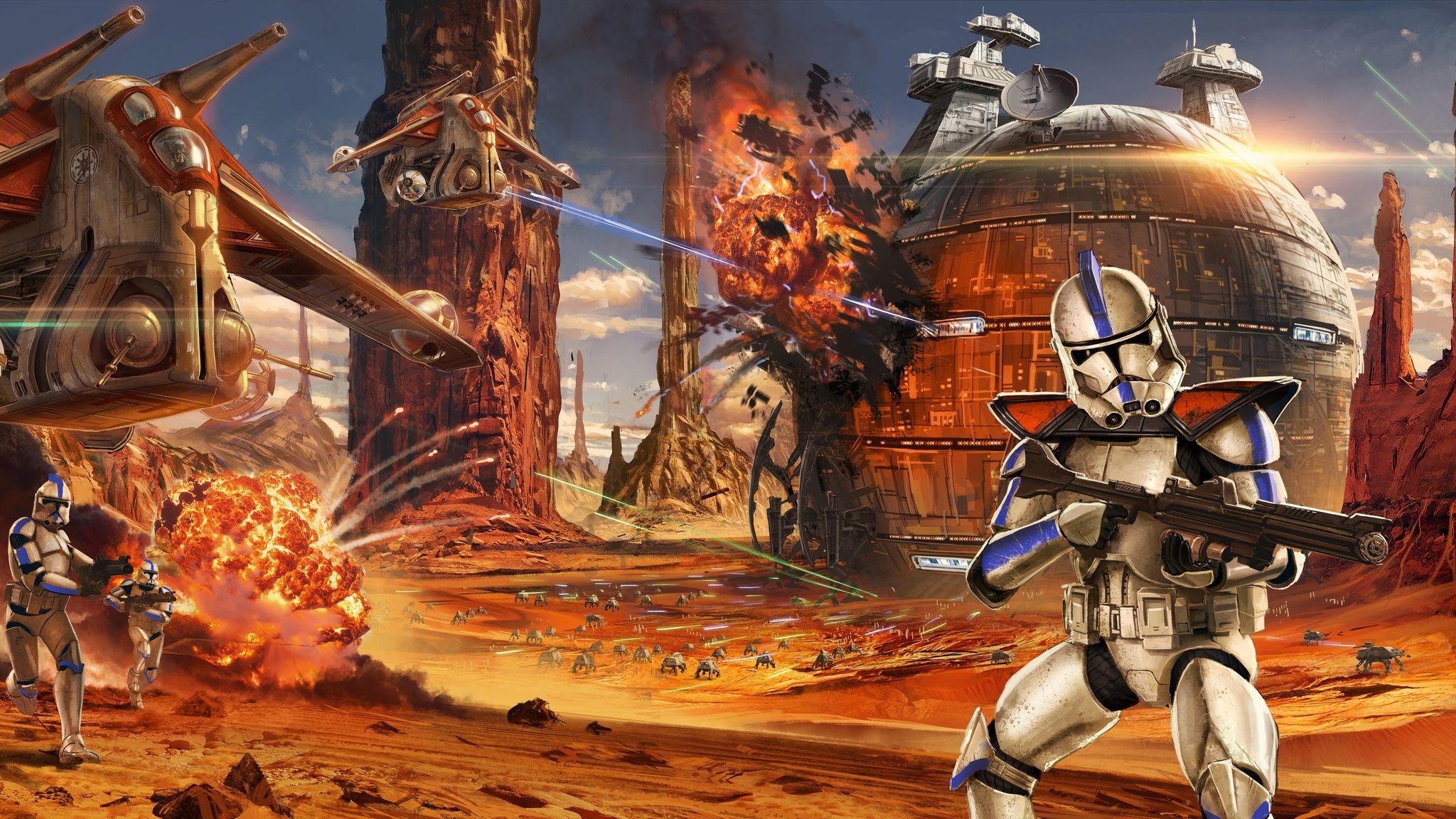 Star Wars Wallpapers Clone Wallpaper Cave