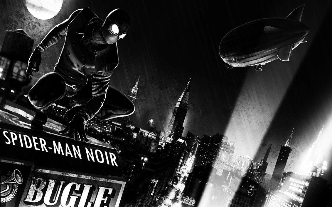 SpiderMan Noir Wallpapers Wallpaper Cave