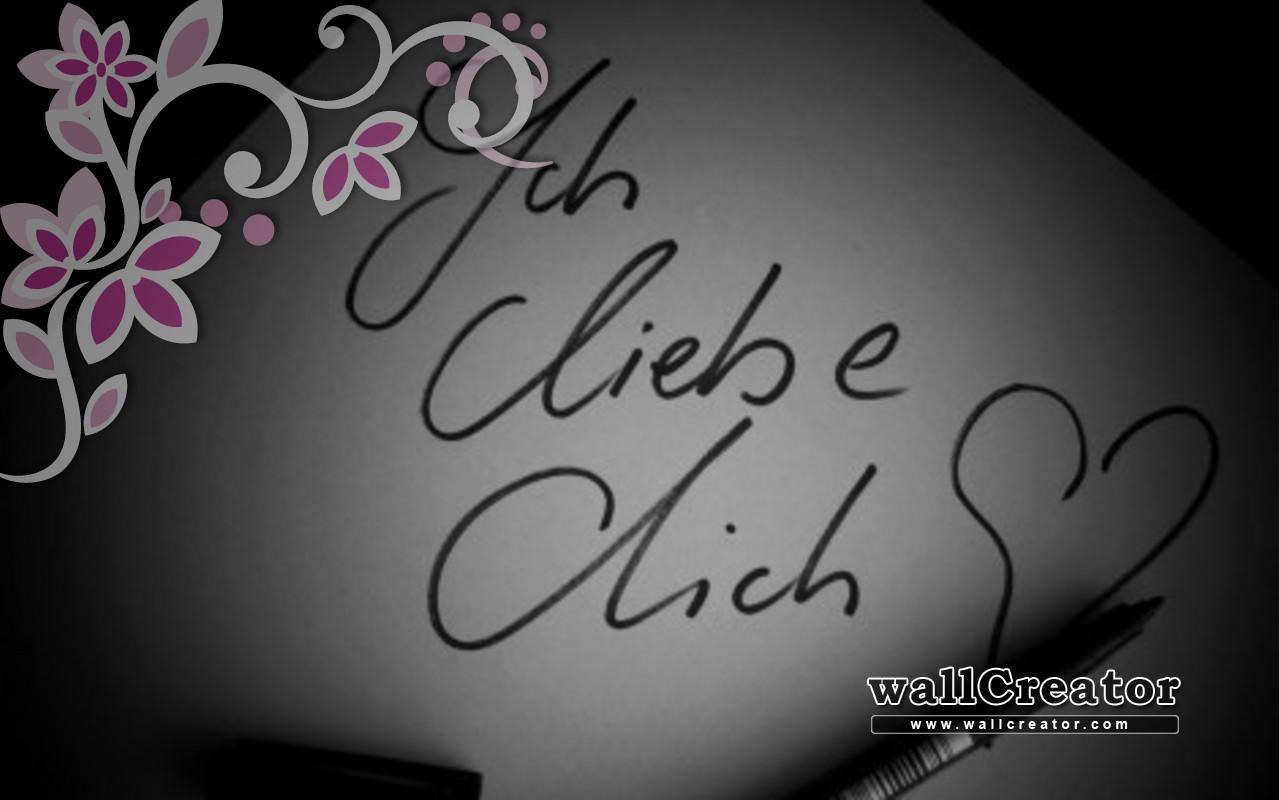 Ich Liebe Dich Wallpapers Wallpaper Cave