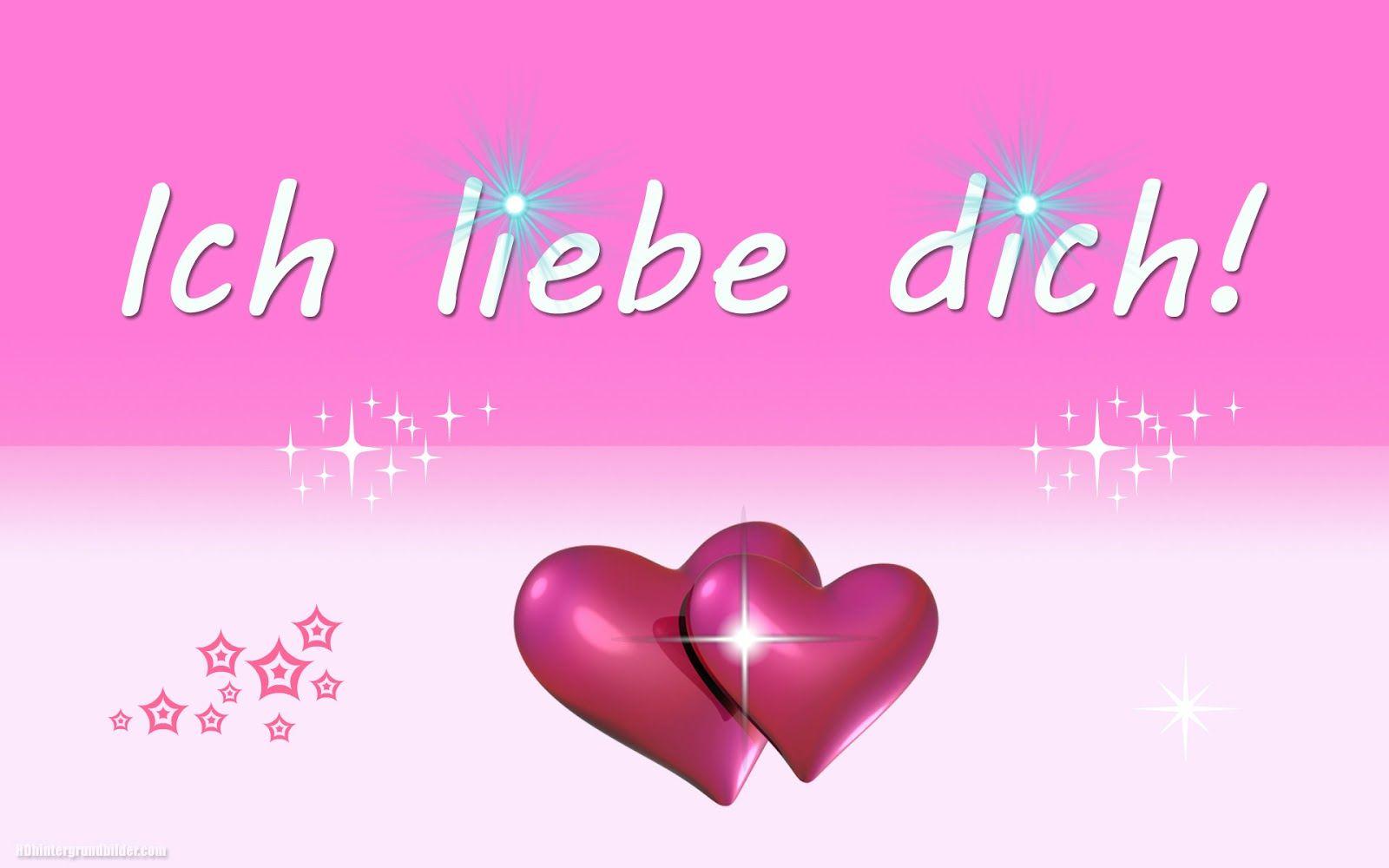 Ich Liebe Dich Wallpapers Wallpaper Cave