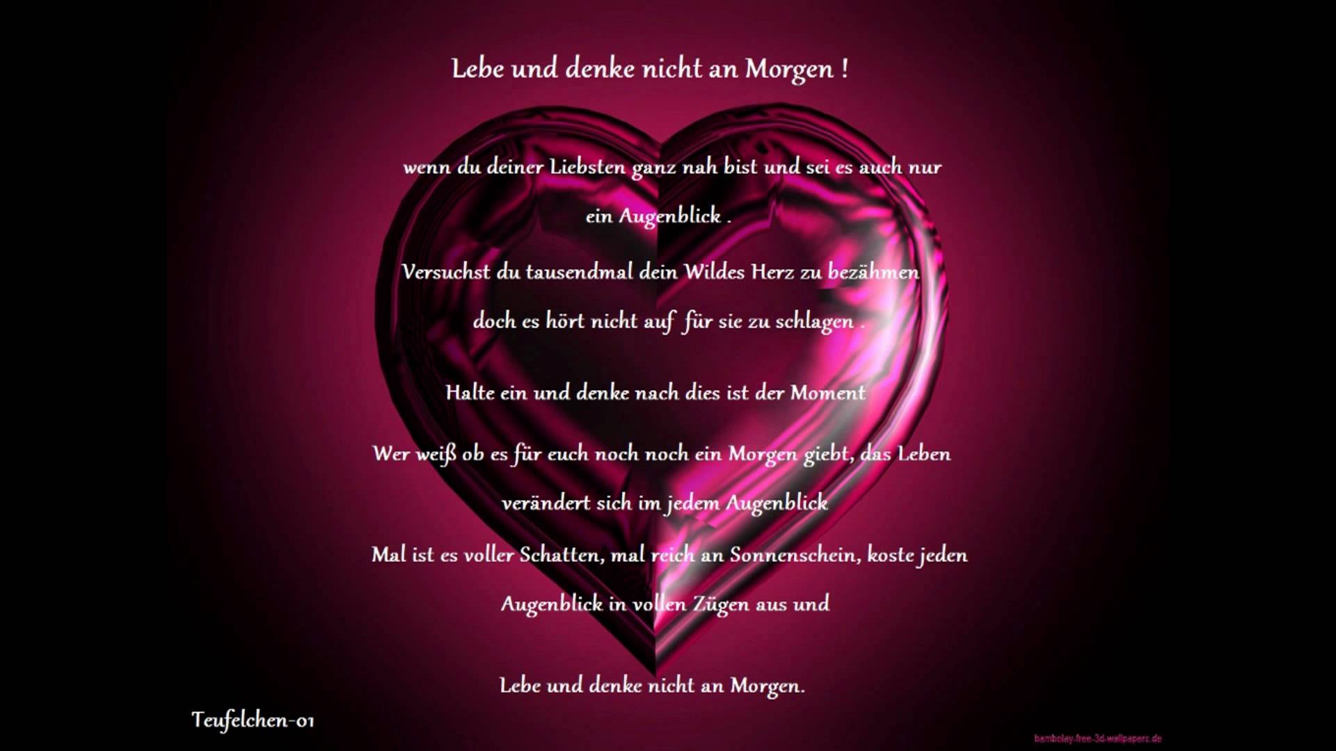 Ich Liebe Dich Wallpapers Wallpaper Cave