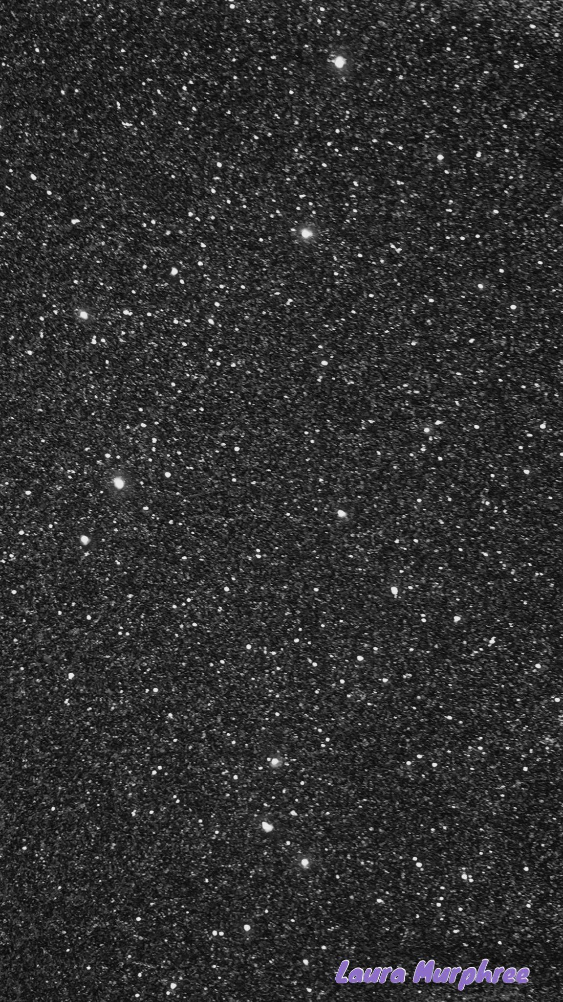 Aesthetic Girly Black Glitter Wallpaper Fogueira Molhada