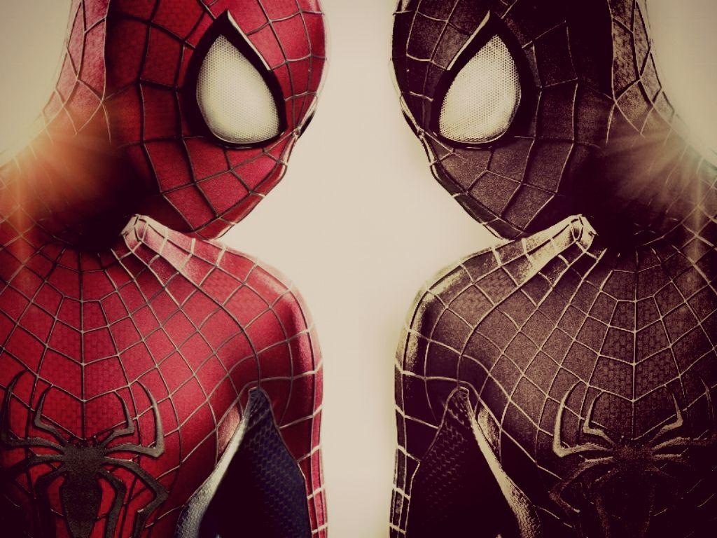 Spiderman Vs. Black Spiderman Wallpapers Wallpaper Cave