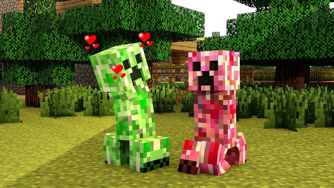 Minecraft Wallpaper Cute Creeper