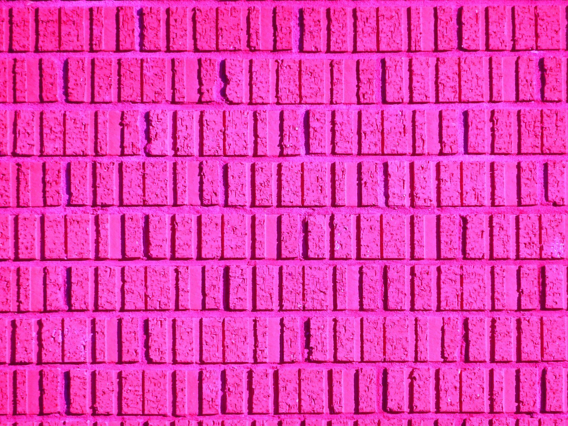 Pink Brick Wallpapers Wallpaper Cave