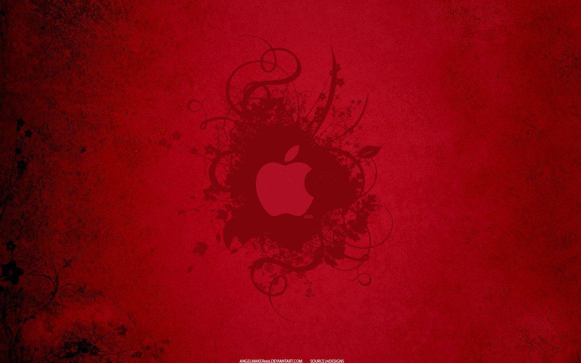 Wallpapers Apple Red Wallpaper Cave