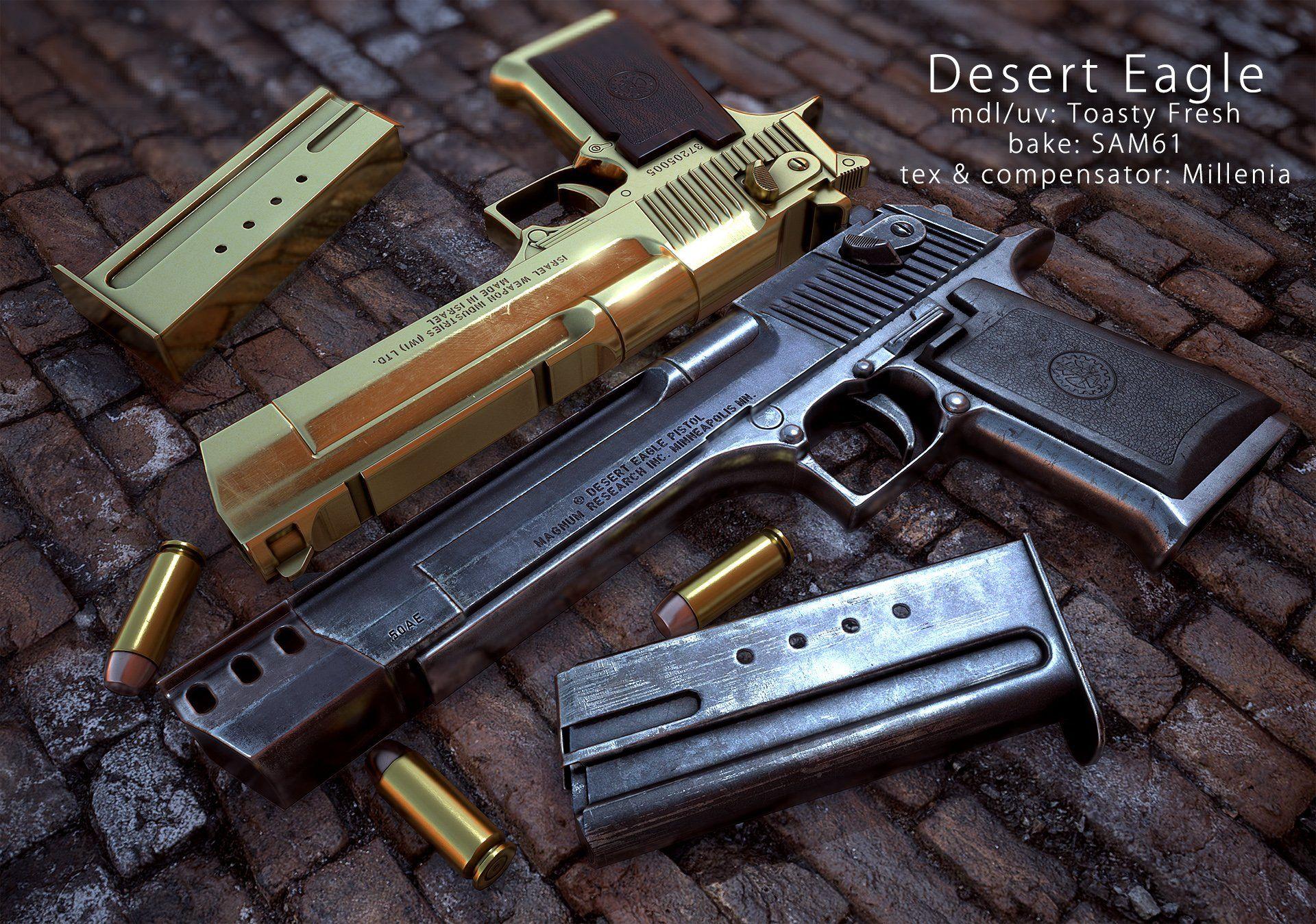 Desert Eagle Black Wallpaper