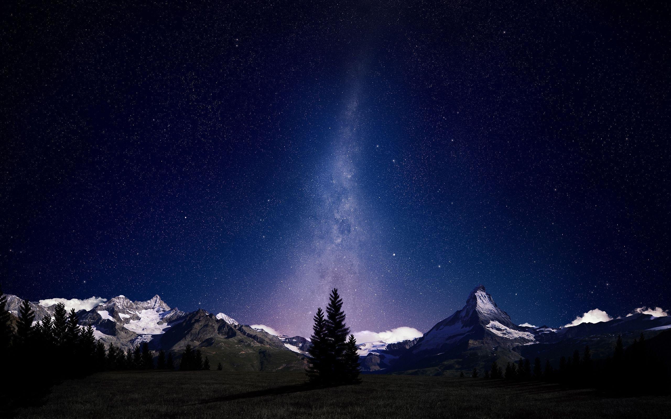 Beautiful Night Sky Wallpapers Wallpaper Cave