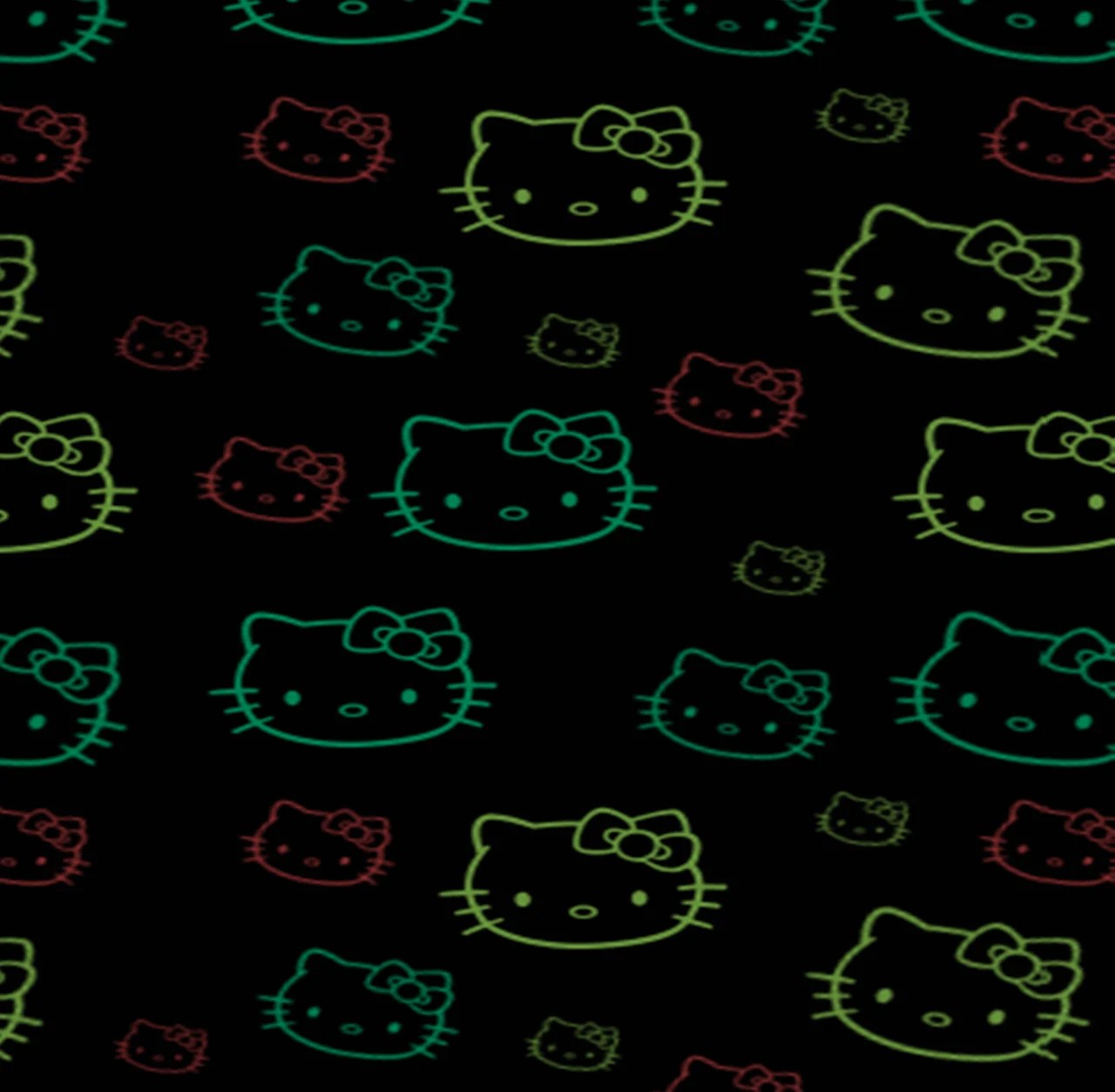 Wallpapers Hello Kitty Hitam Pink Wallpaper Cave