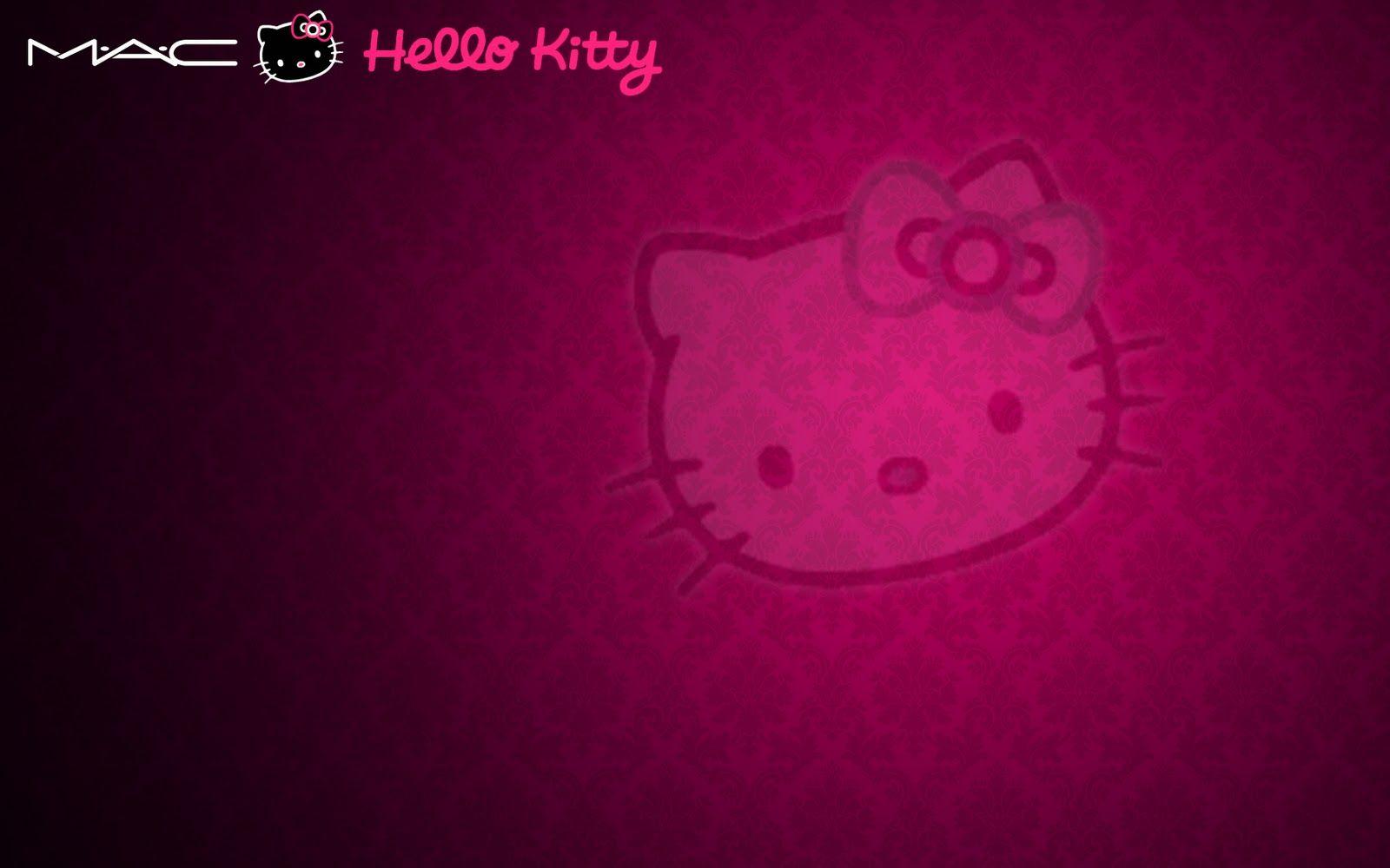 Wallpapers Hello Kitty Hitam Pink Wallpaper Cave
