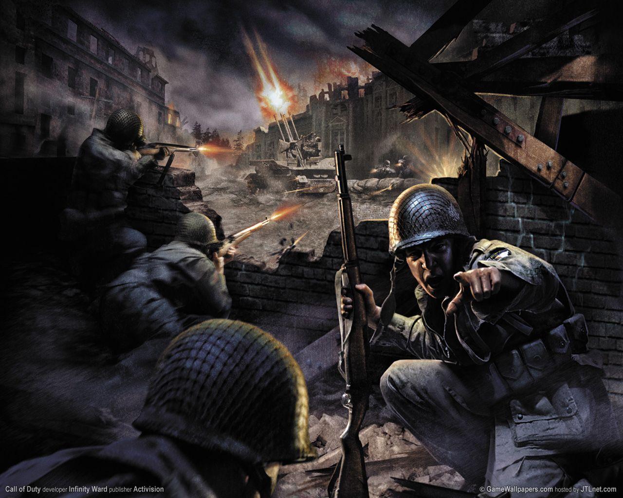 Call Of Duty 1 Wallpapers Wallpaper Cave
