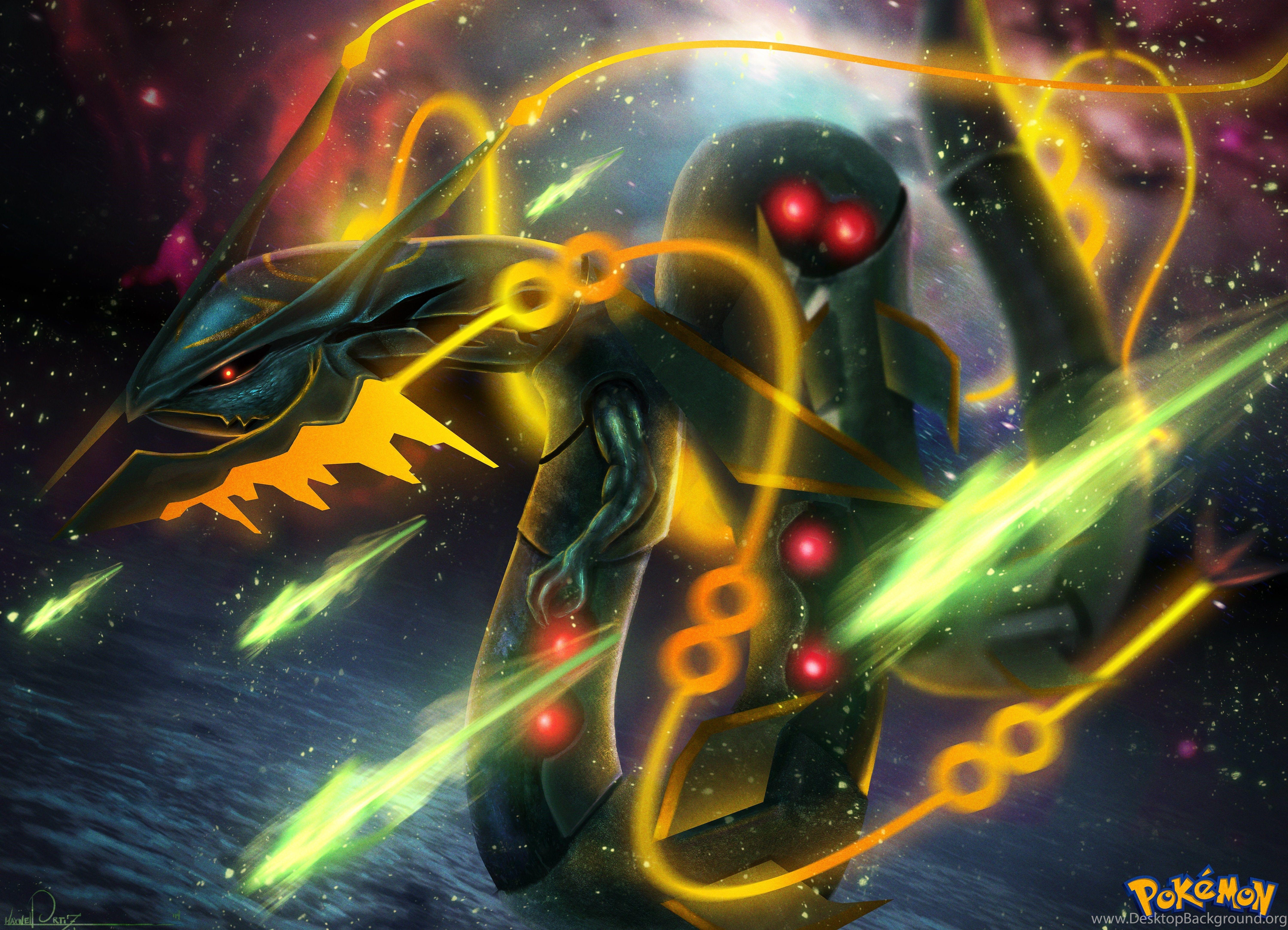 Shiny Rayquaza Wallpapers HD Wallpaper Cave