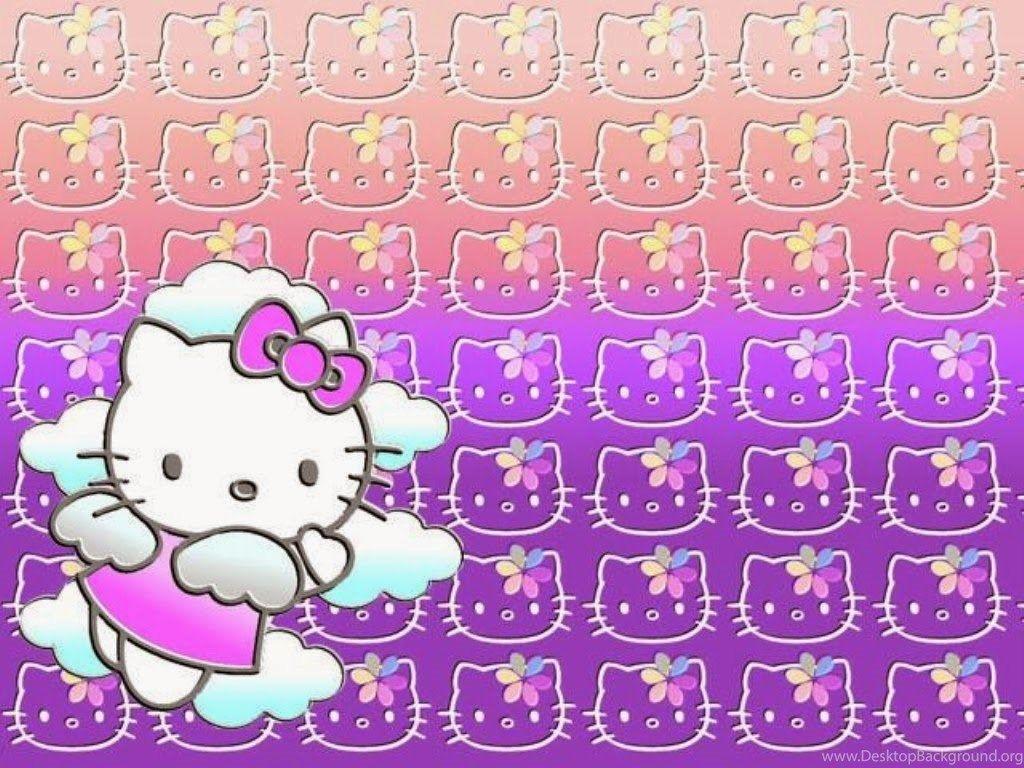 Hello Kitty Wallpapers Ungu Terbaru Wallpaper Cave