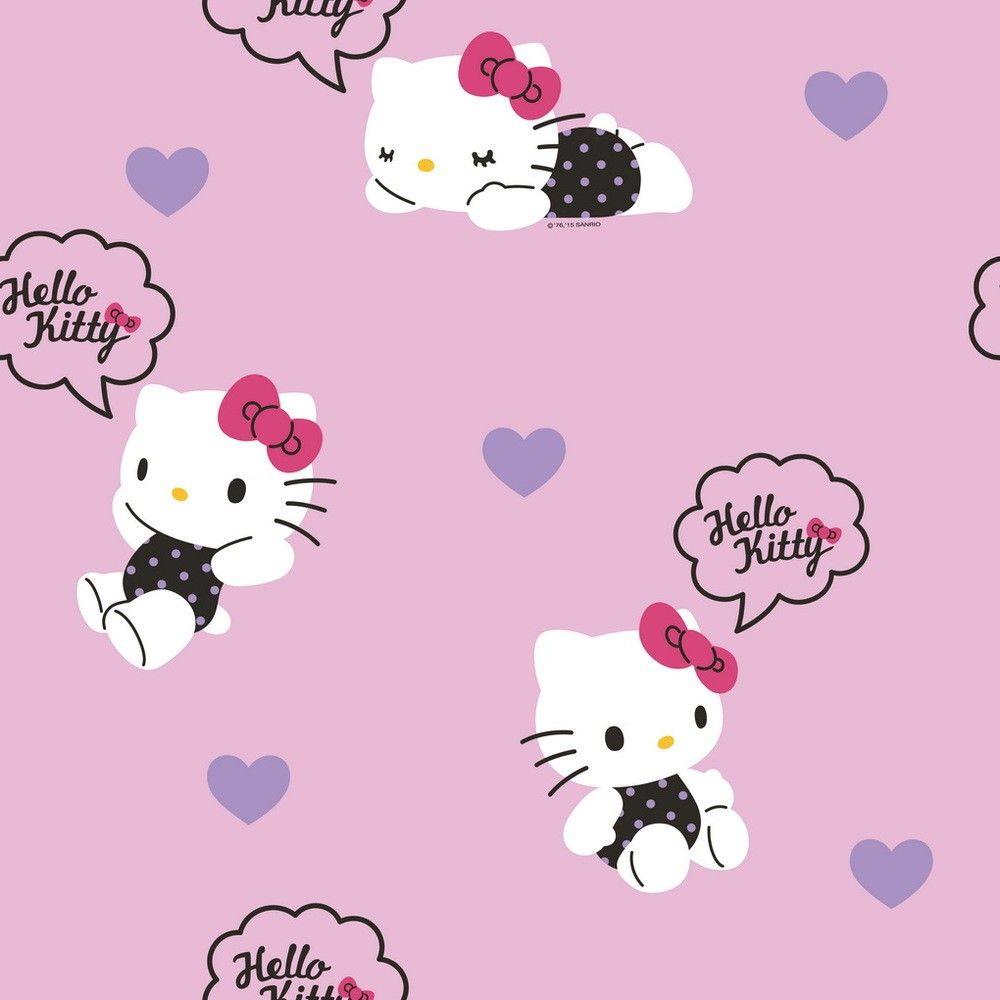 Hello Kitty Wallpapers Ungu Terbaru Wallpaper Cave