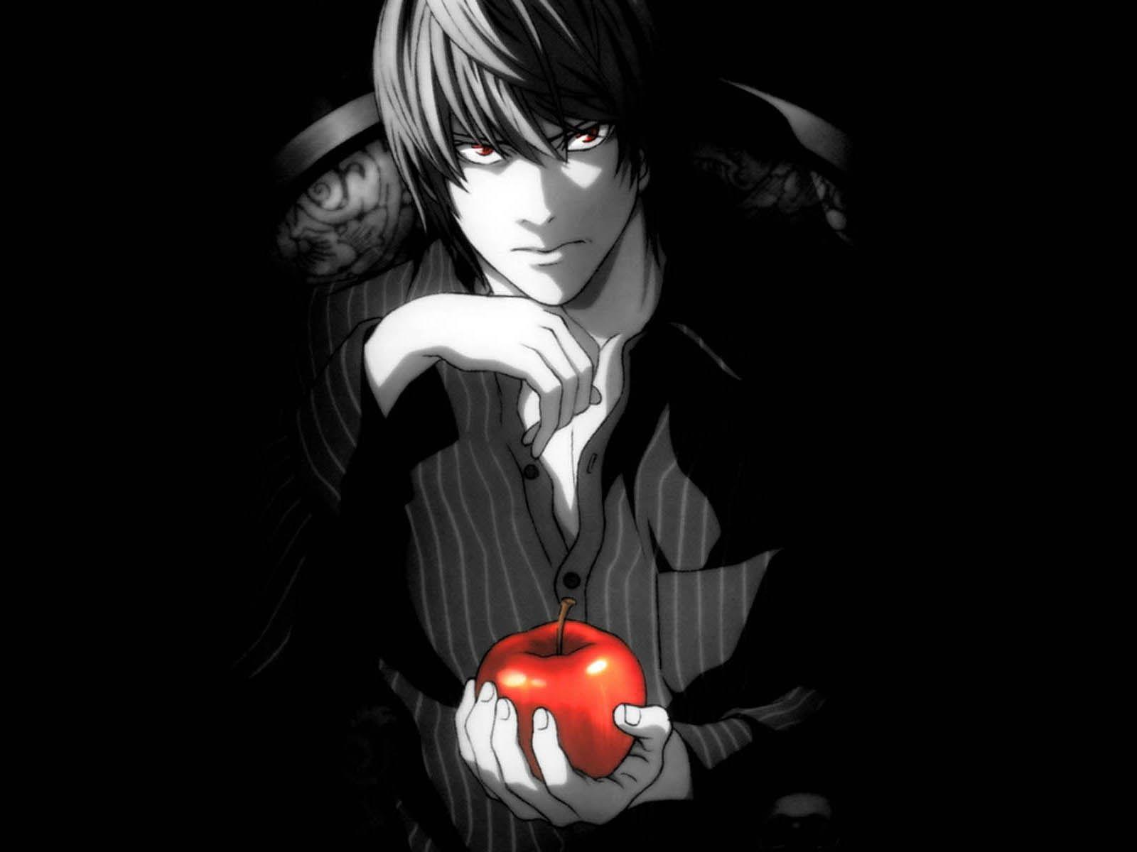 Death Note Light Wallpapers Wallpaper Cave