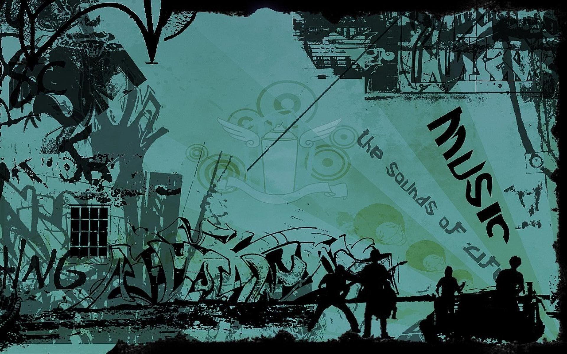 Music Graffiti Wallpapers Wallpaper Cave