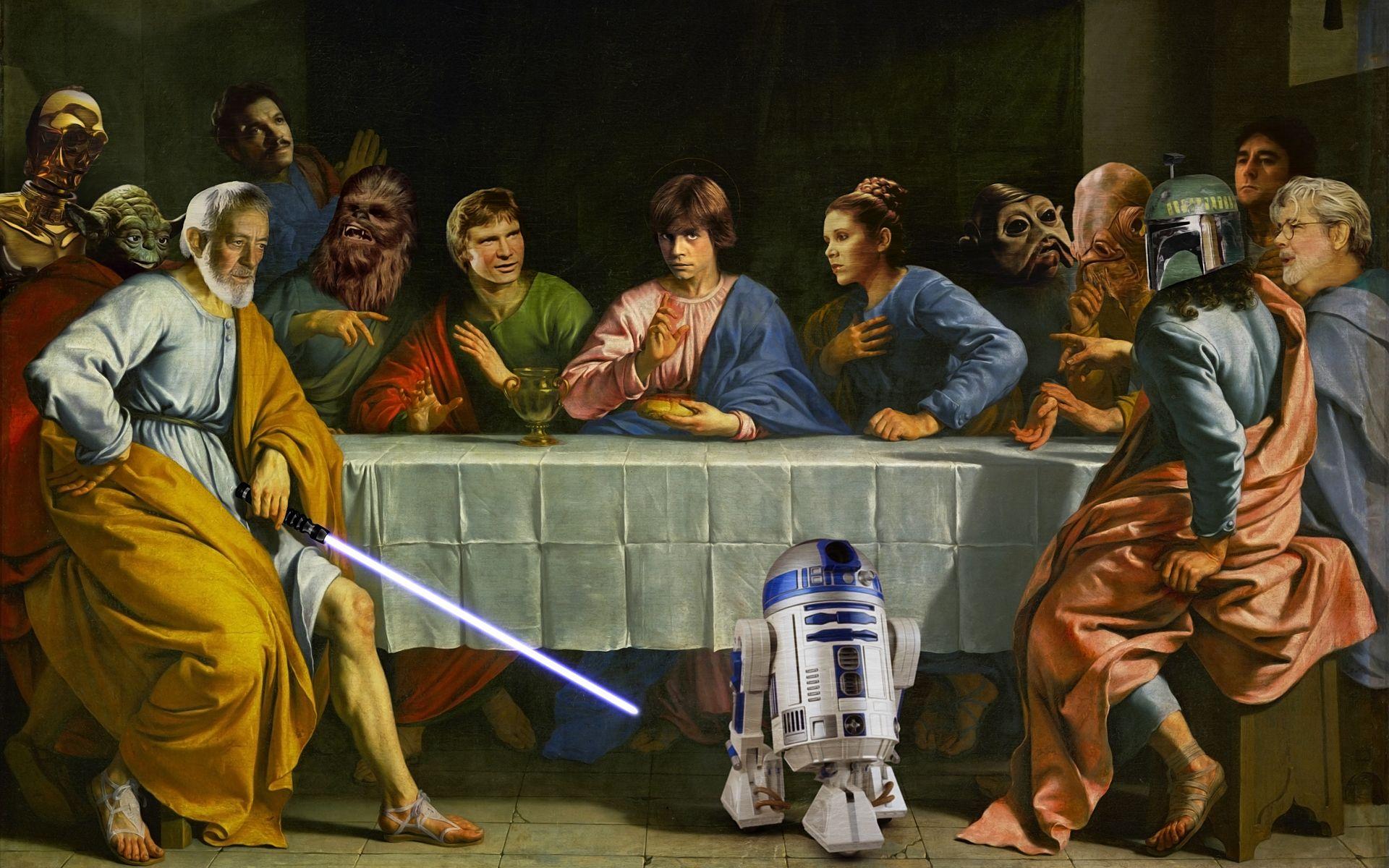 Star Wars Last Supper Wallpapers Wallpaper Cave