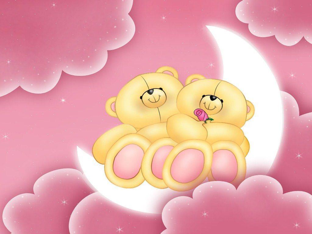 Cute Pink Cartoon Wallpapers Wallpaper Cave