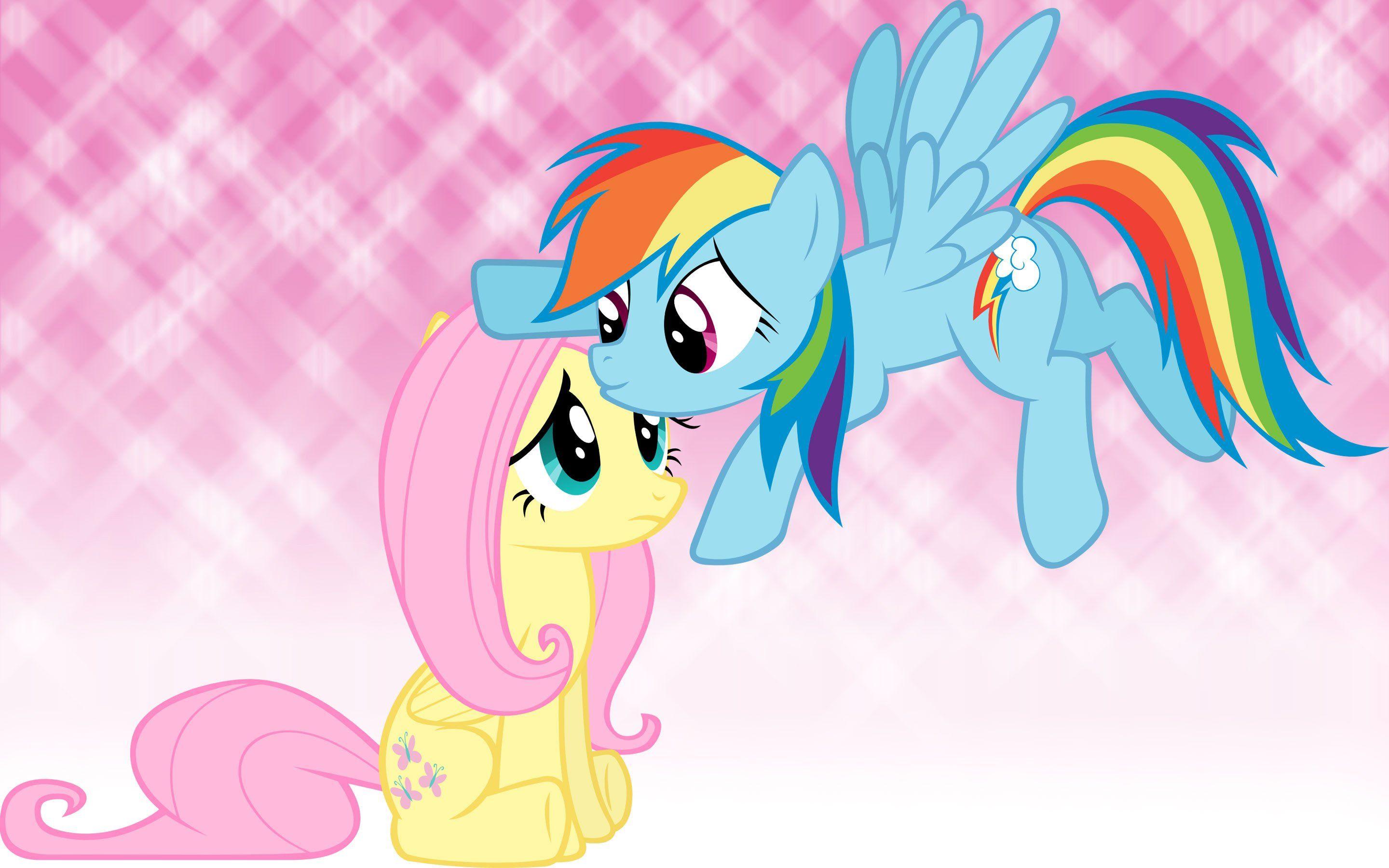 My Little Pony Rainbow Dash And Fluttershy Wallpaper