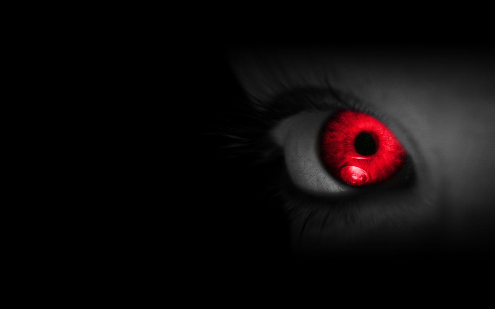 Red Eyes Wallpaper Hd