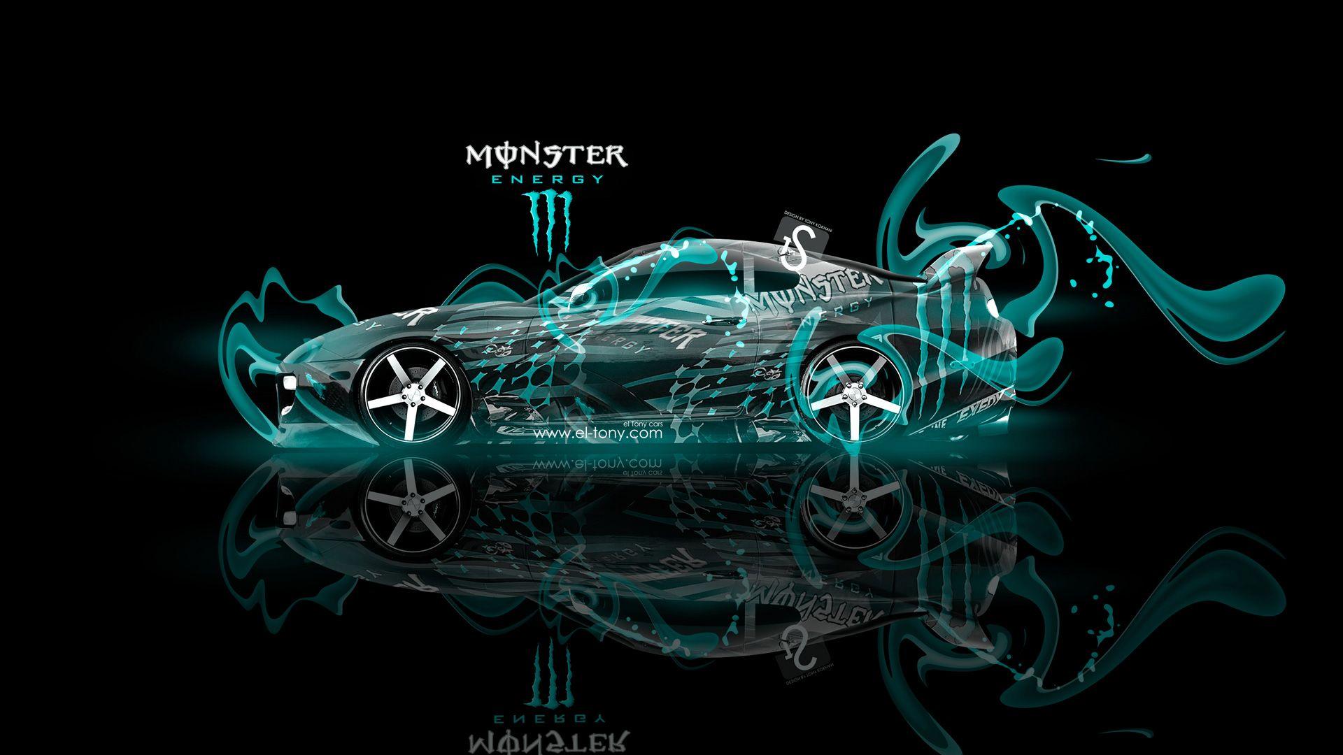 Blue Monster Energy Wallpapers Wallpaper Cave