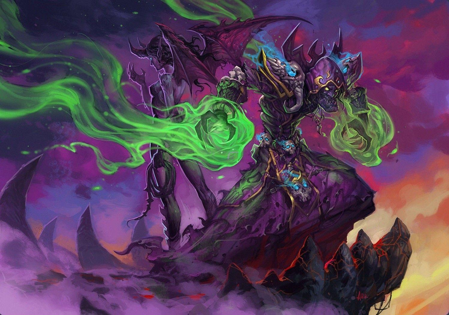 Wow Warlock Wallpapers HD Wallpaper Cave