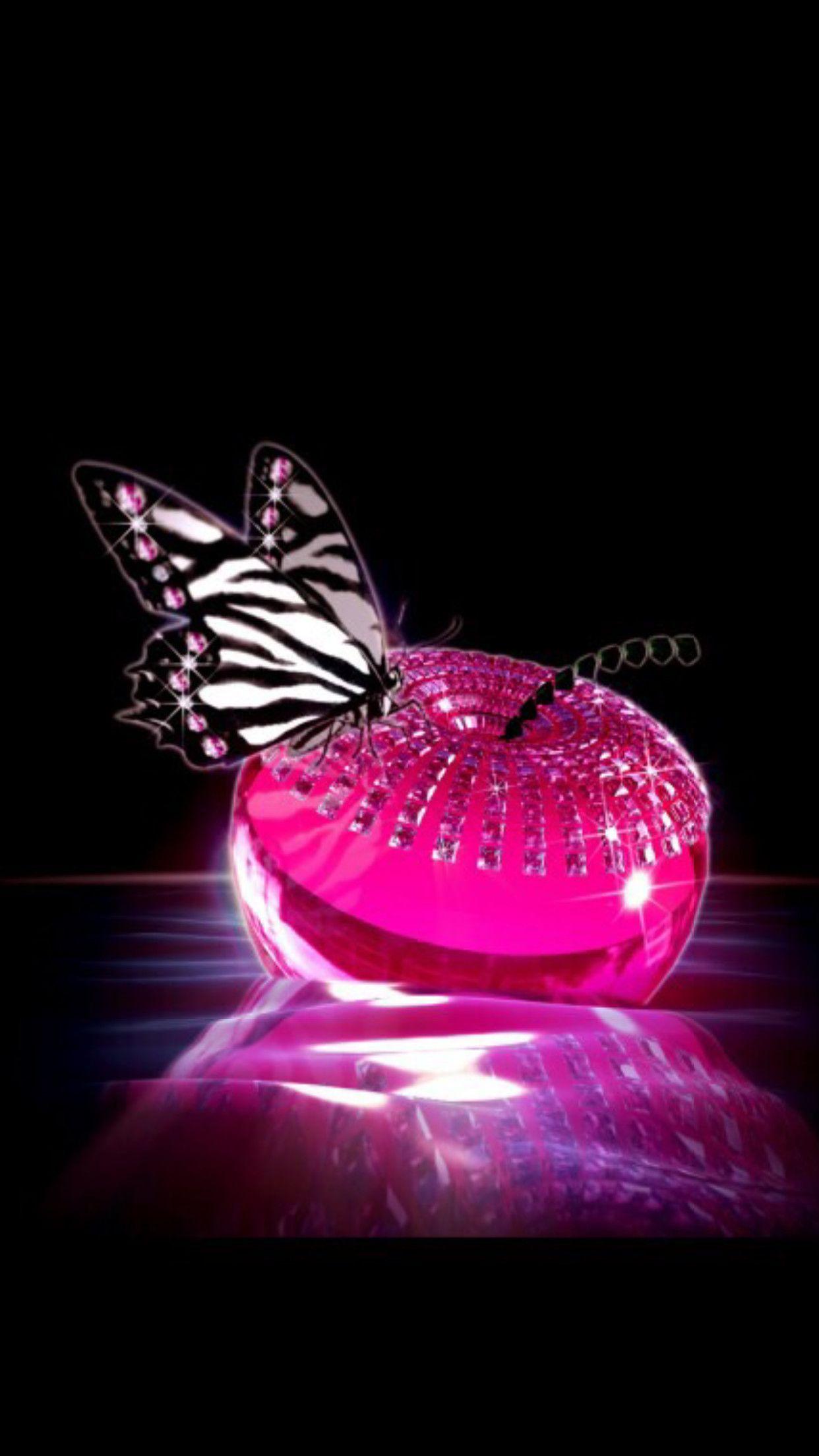 Black And Pink Butterflies Wallpapers Wallpaper Cave