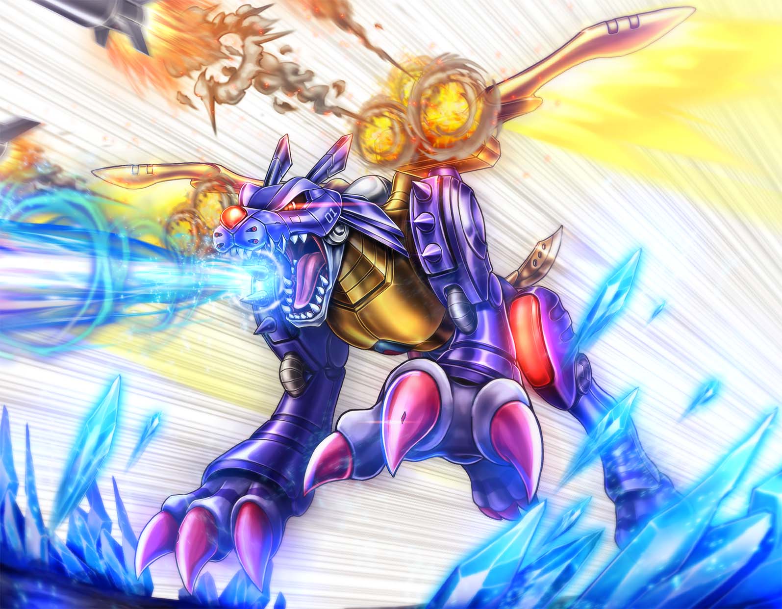 Metalgarurumon Wallpapers Wallpaper Cave