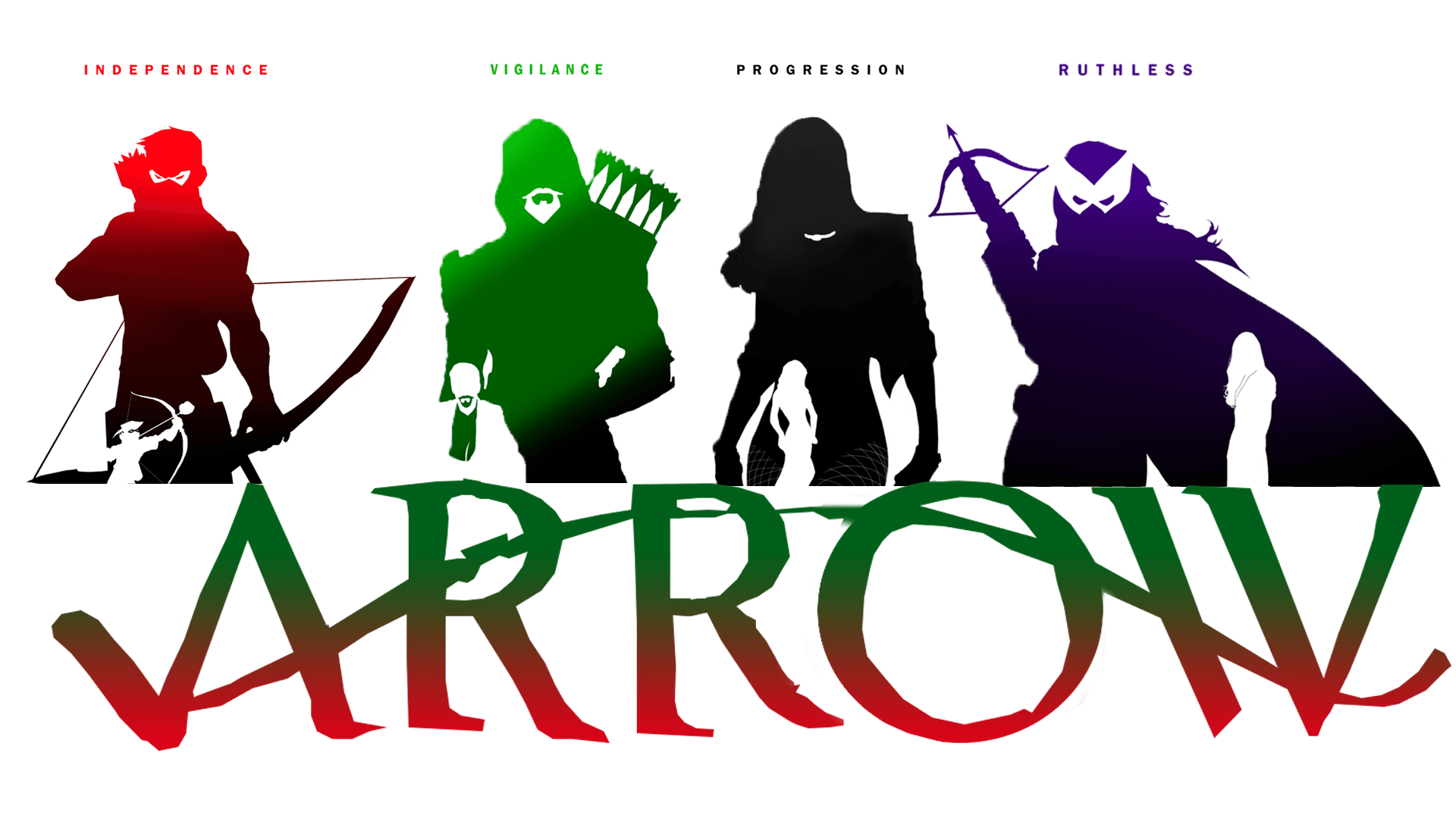Green Arrow Logo Wallpapers Wallpaper Cave