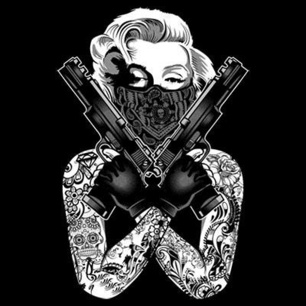 Gangster Skull Wallpapers Wallpaper Cave