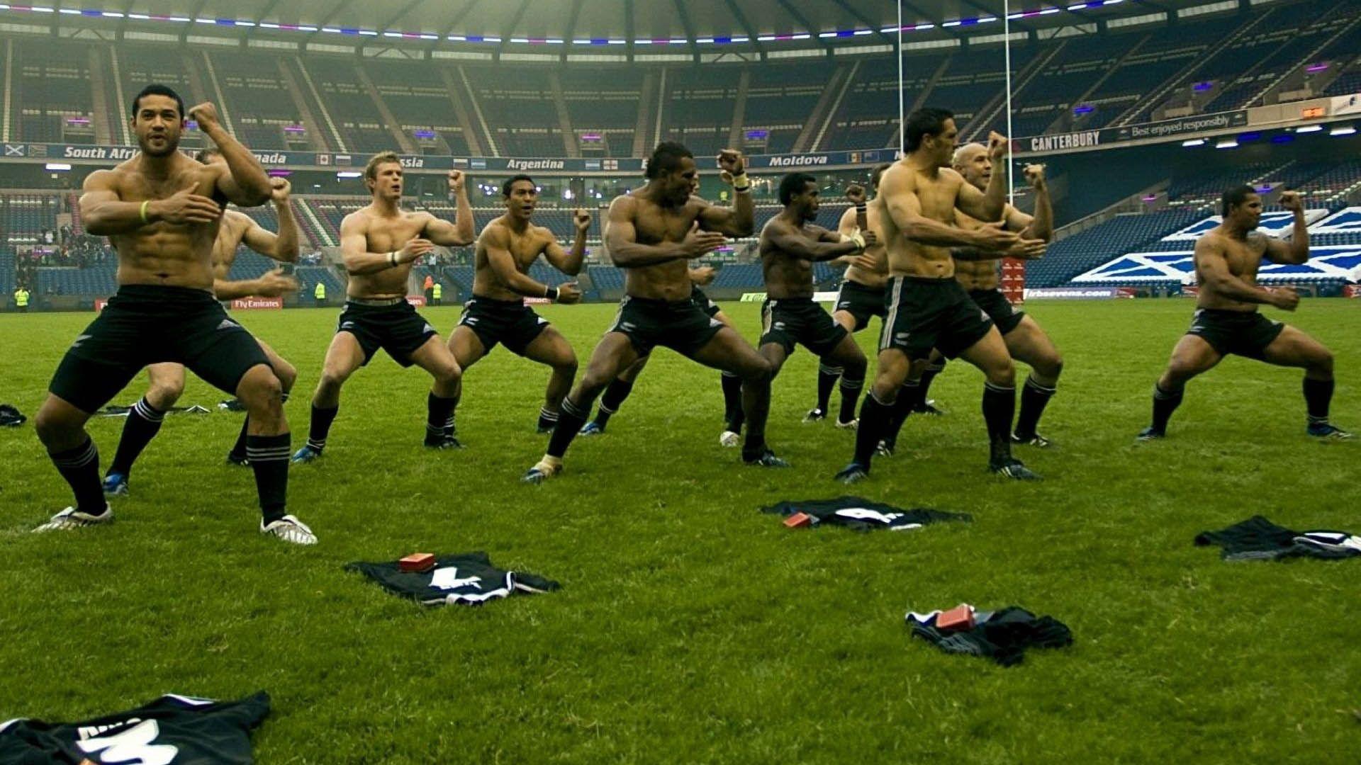 All Blacks Haka Desktop Wallpaper