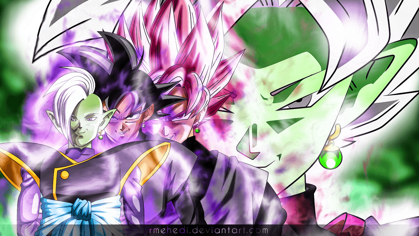 Fused Zamasu Wallpapers Wallpaper Cave