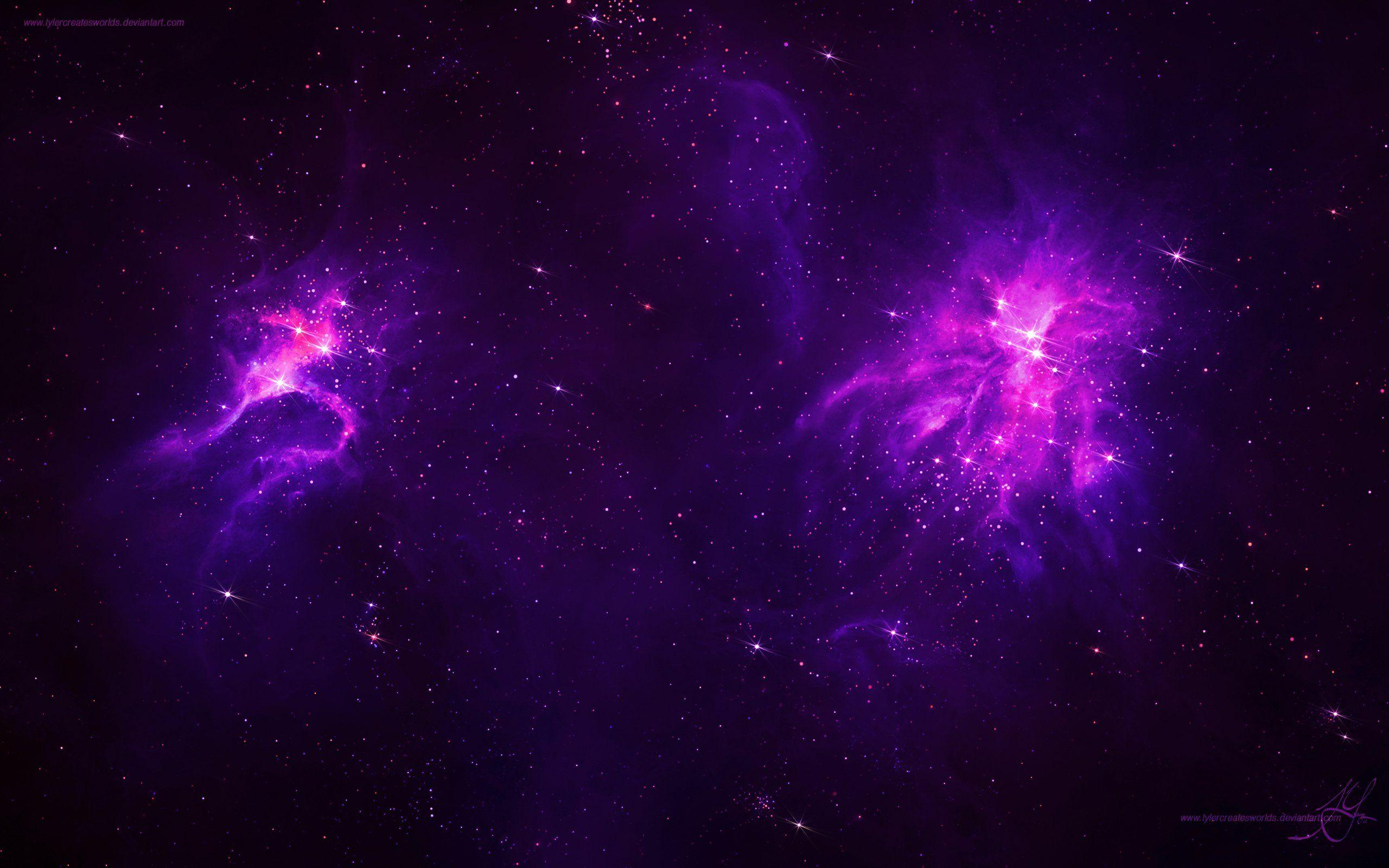 Purple Space Wallpapers Wallpaper Cave