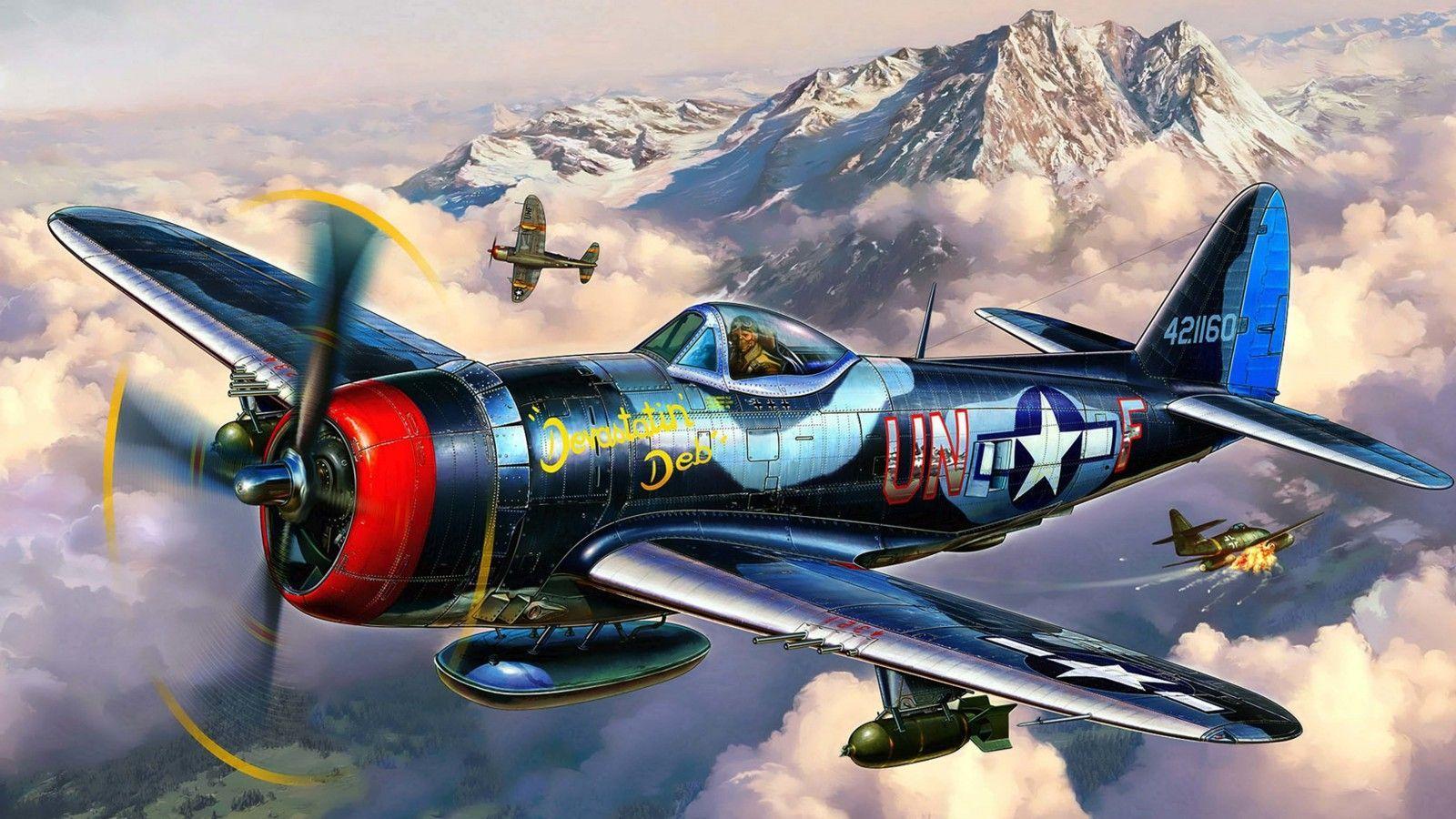Republic P47 Thunderbolt Wallpapers Wallpaper Cave