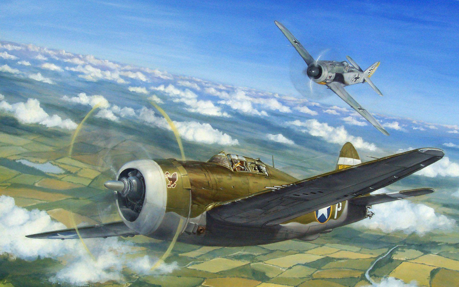 Republic P47 Thunderbolt Wallpapers Wallpaper Cave