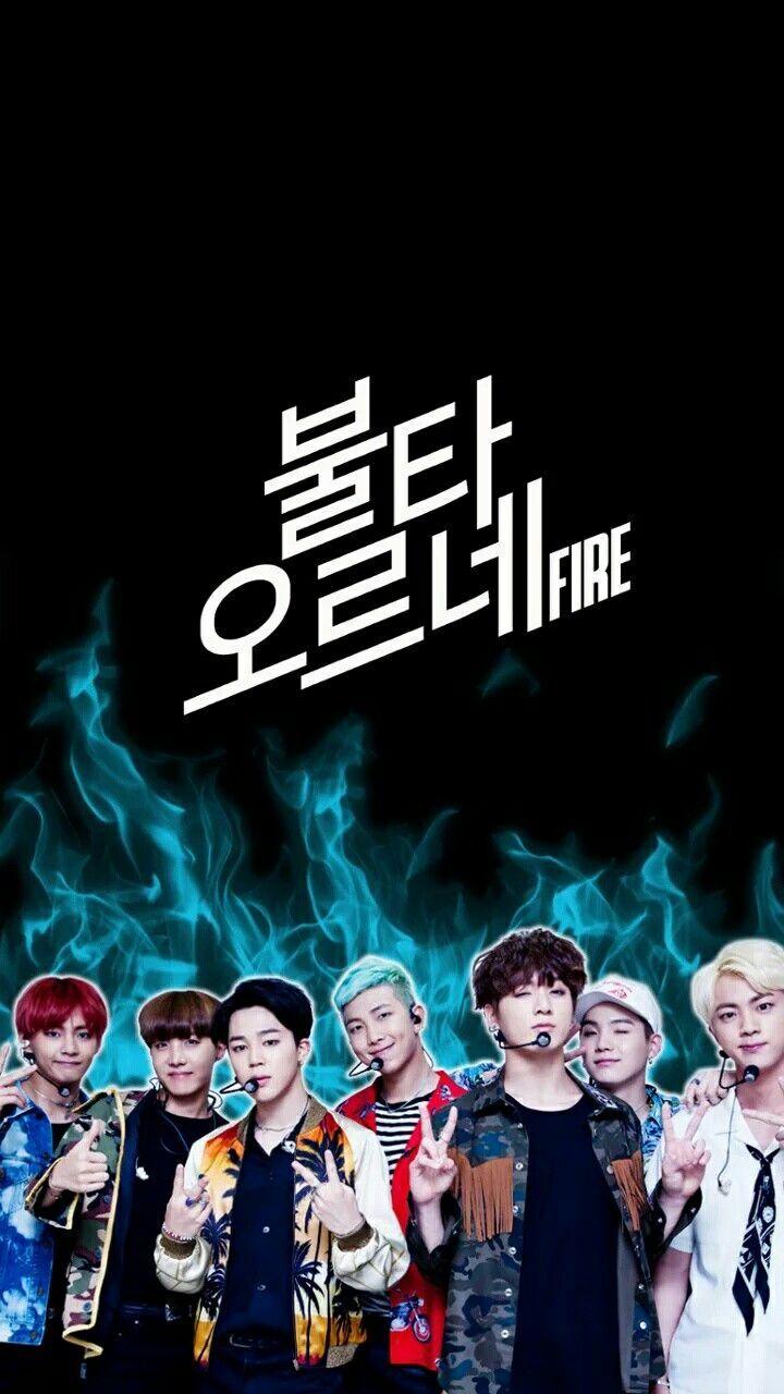 BTS Fire Wallpapers Wallpaper Cave