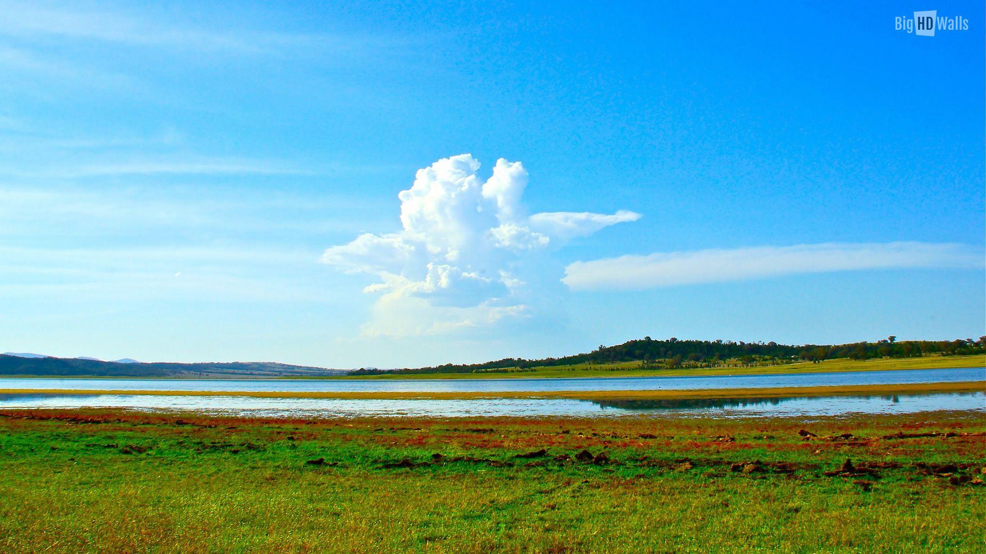 Blue Sky With Clouds Wallpapers Wallpaper Cave