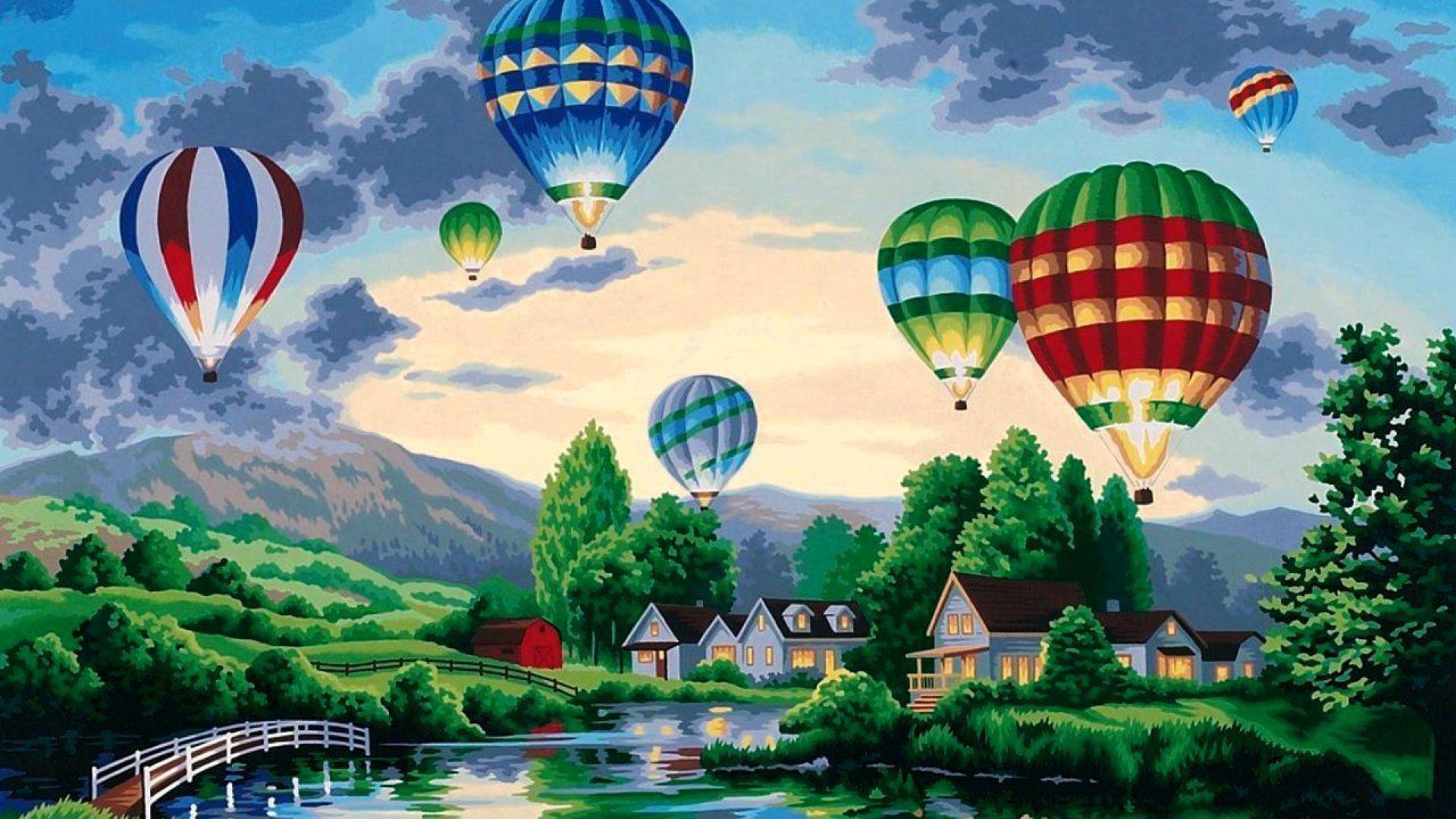 Hot Air Balloon HD Wallpapers Wallpaper Cave