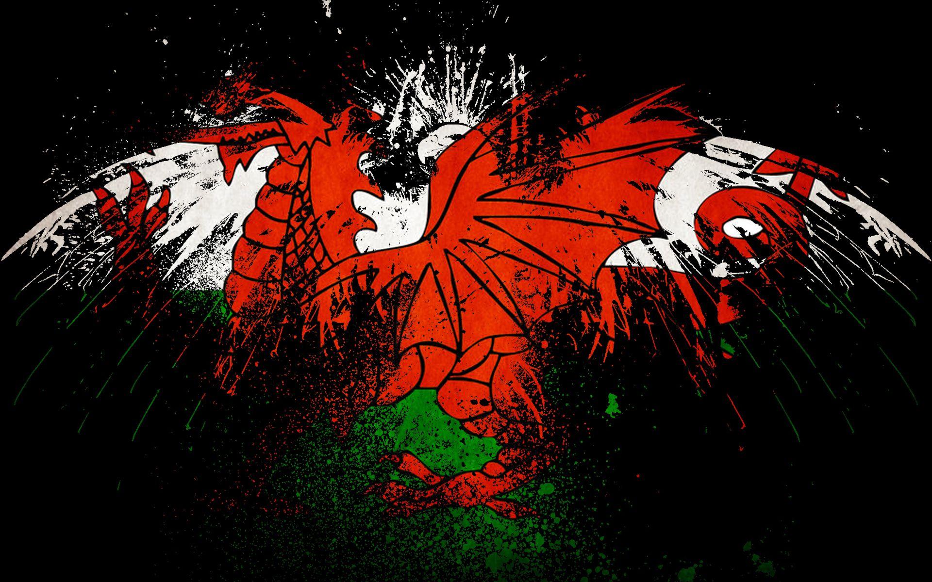 Wales Flag Wallpapers Wallpaper Cave
