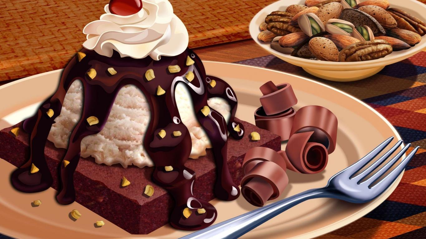Chocolate Ice Cream Wallpapers Wallpaper Cave