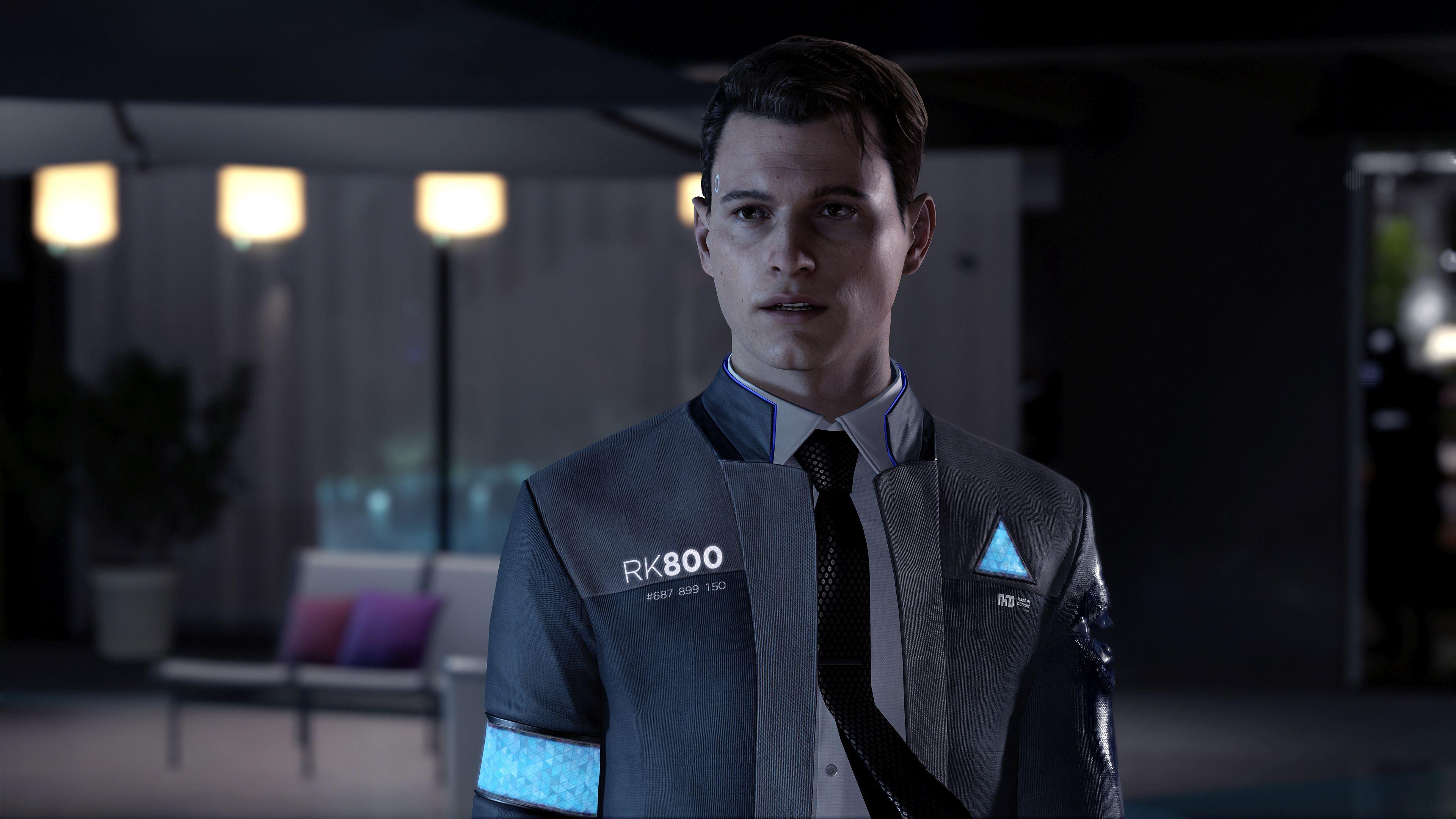 Detroit Become Human Connor Desktop Wallpapers - Wallpaper Cave