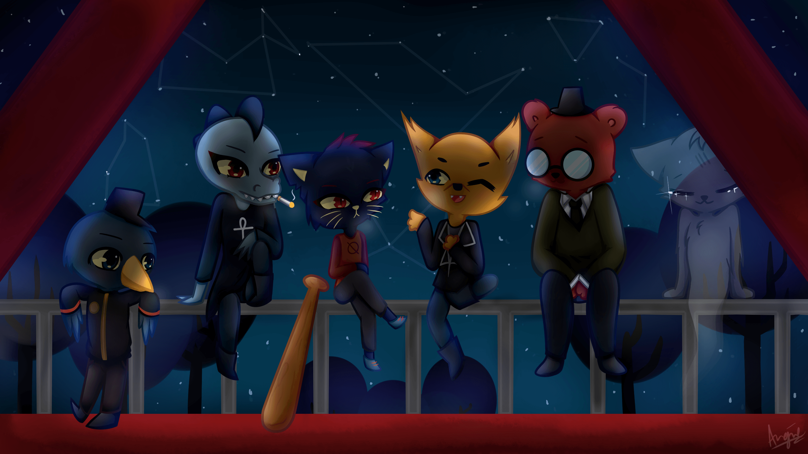 Night In The Woods Wallpapers Wallpaper Cave