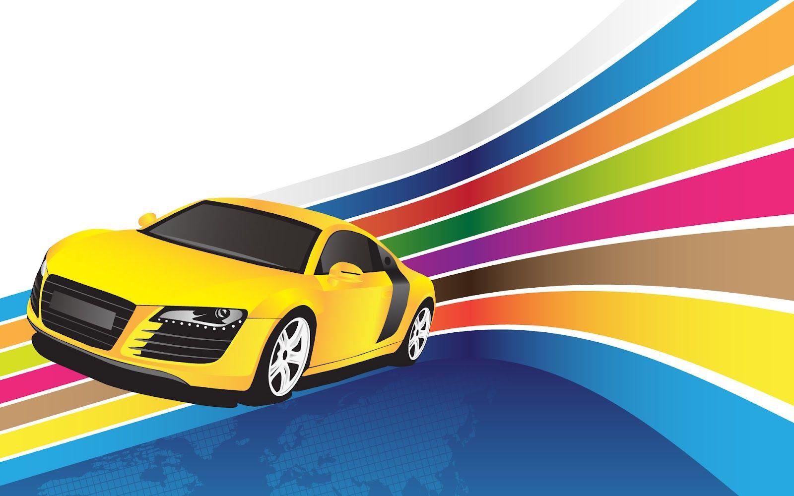 Cartoon Car Wallpapers Wallpaper Cave