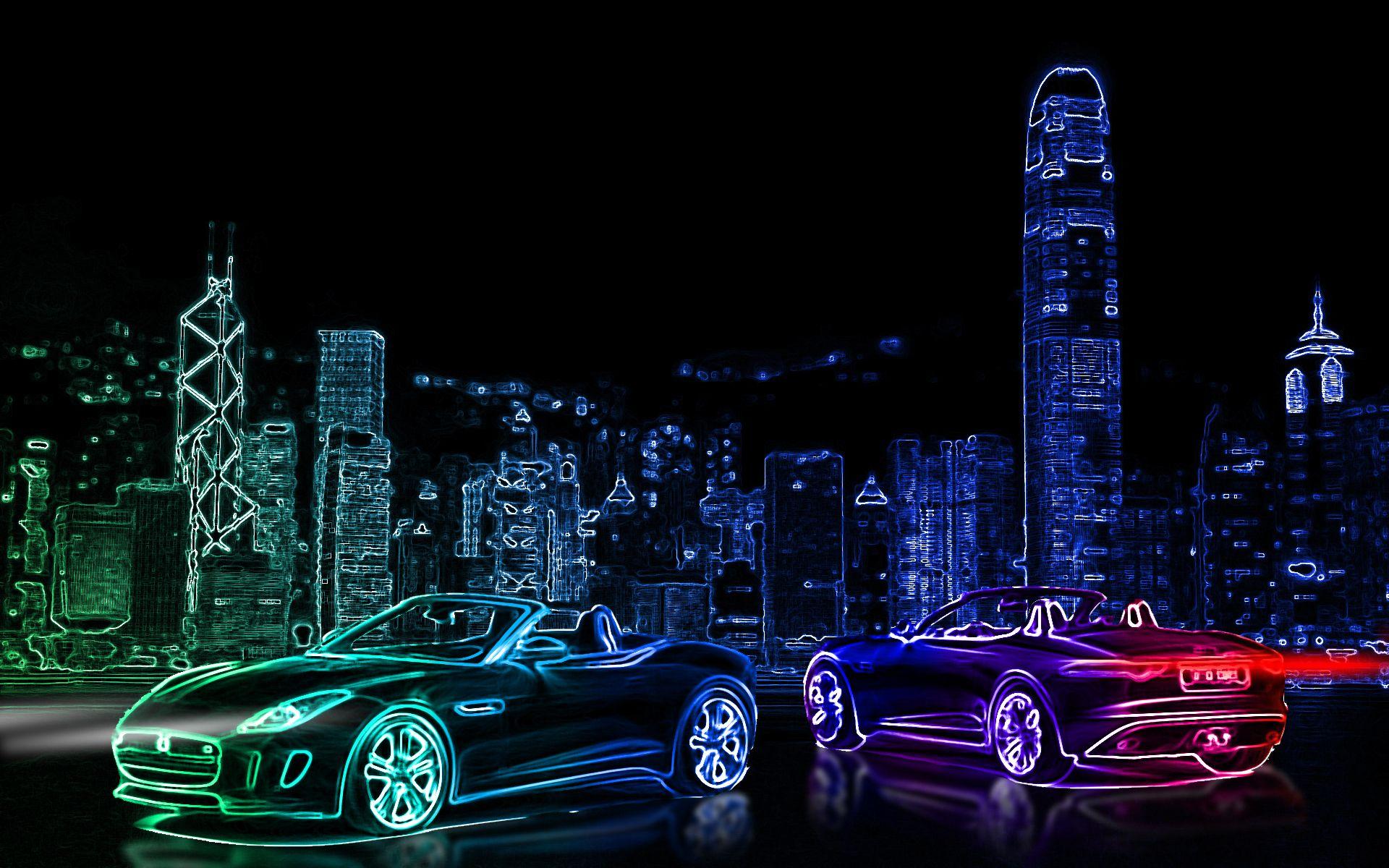 Neon City Wallpapers Wallpaper Cave