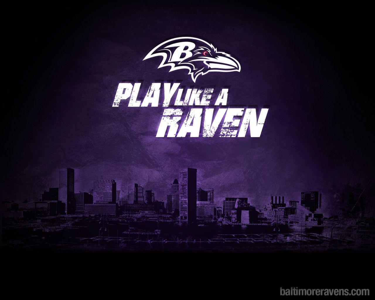 Ravens Logo Wallpapers Wallpaper Cave