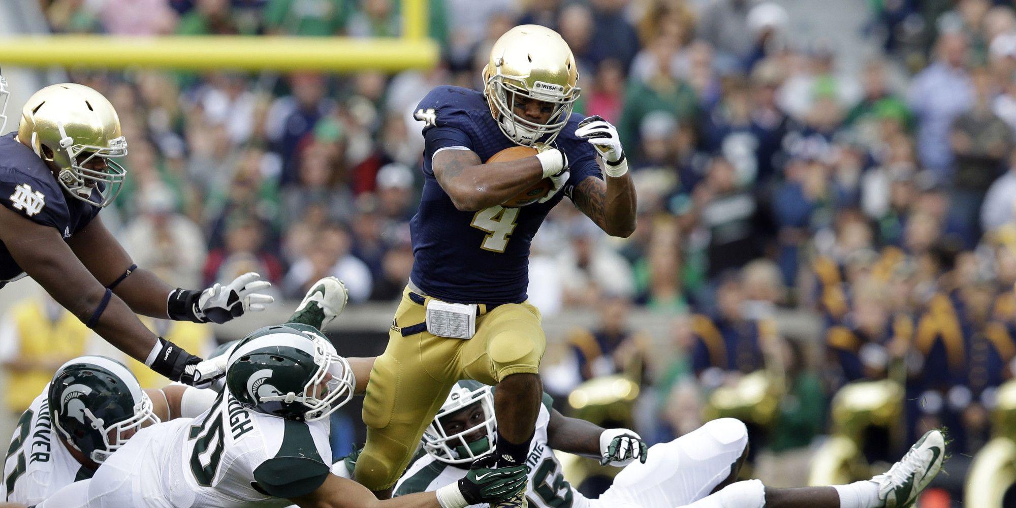 Notre Dame Fighting Irish Football Wallpapers Wallpaper Cave