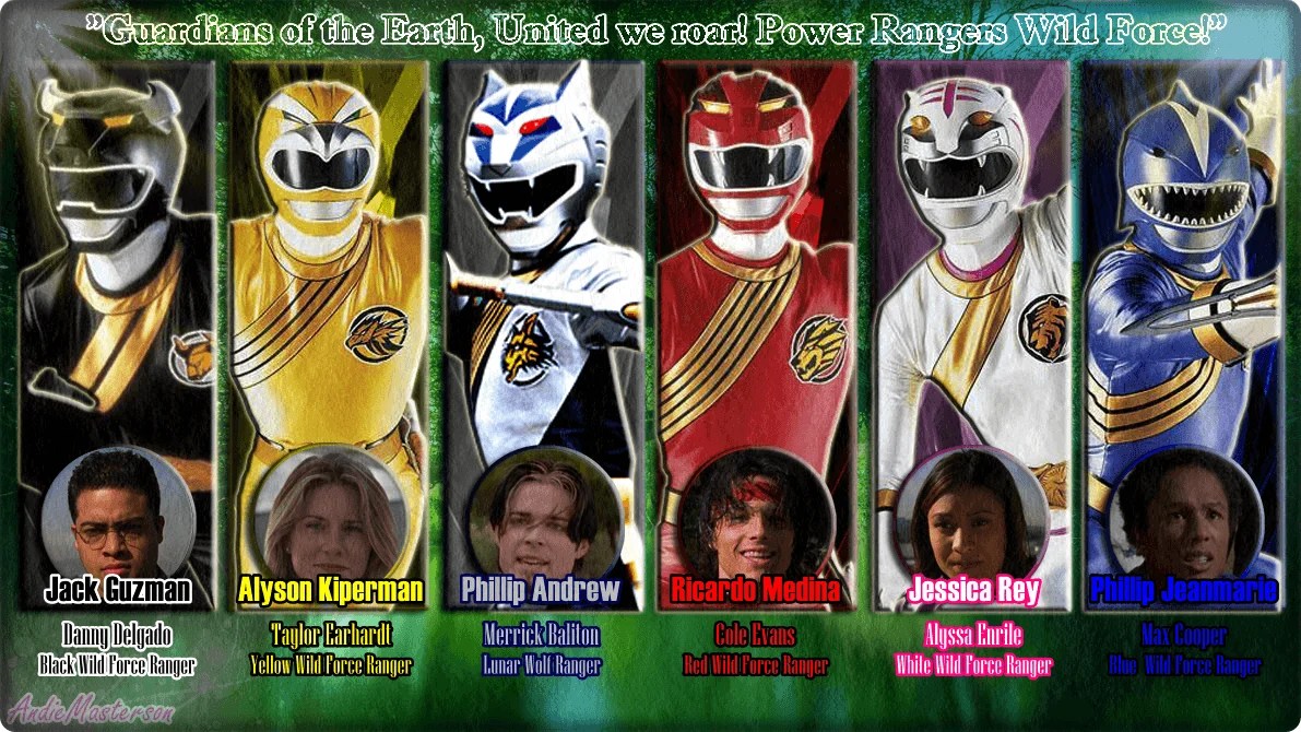 Power Rangers Wild Force Wallpaper