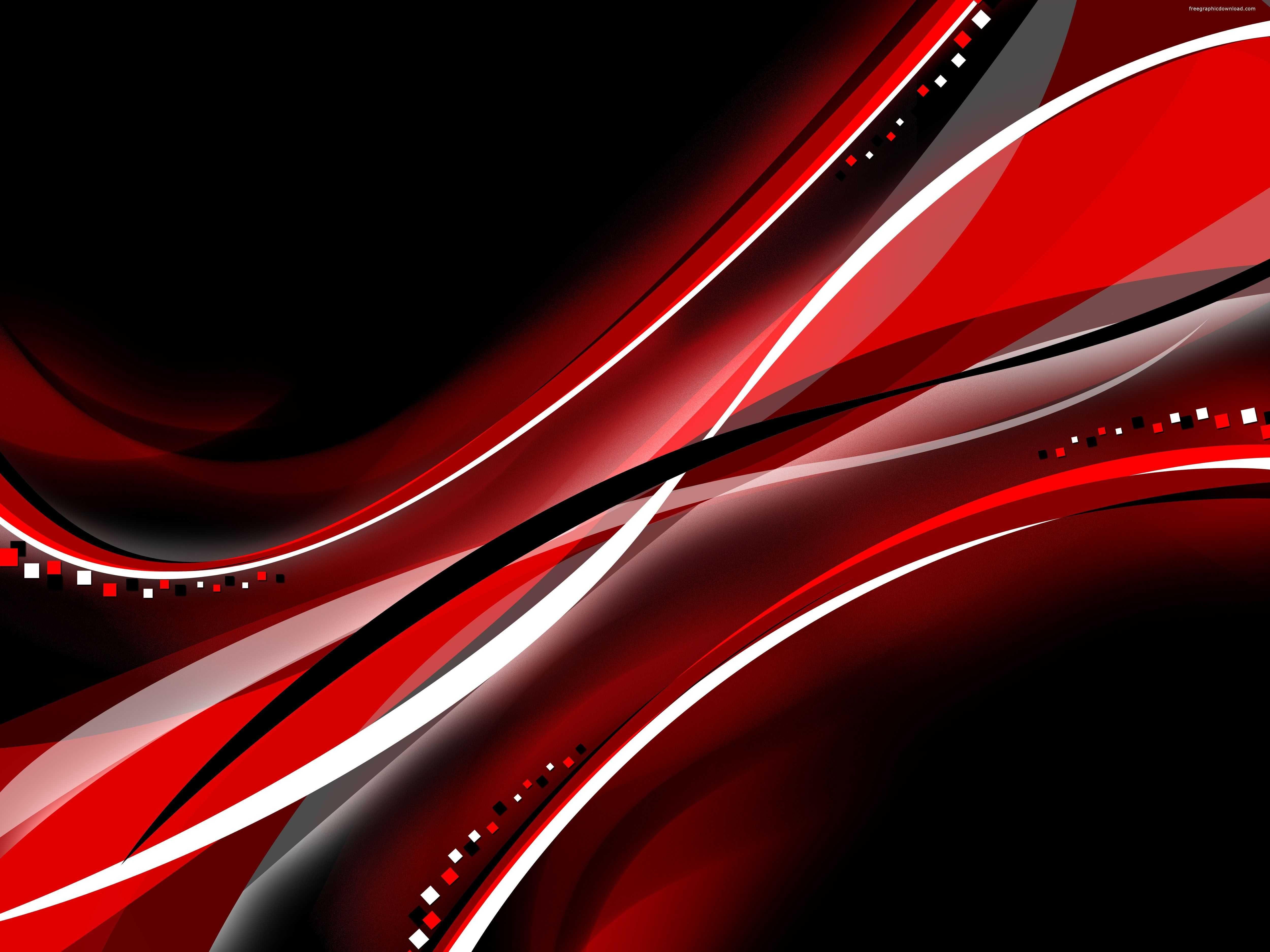 Black White And Red Abstract Wallpaper