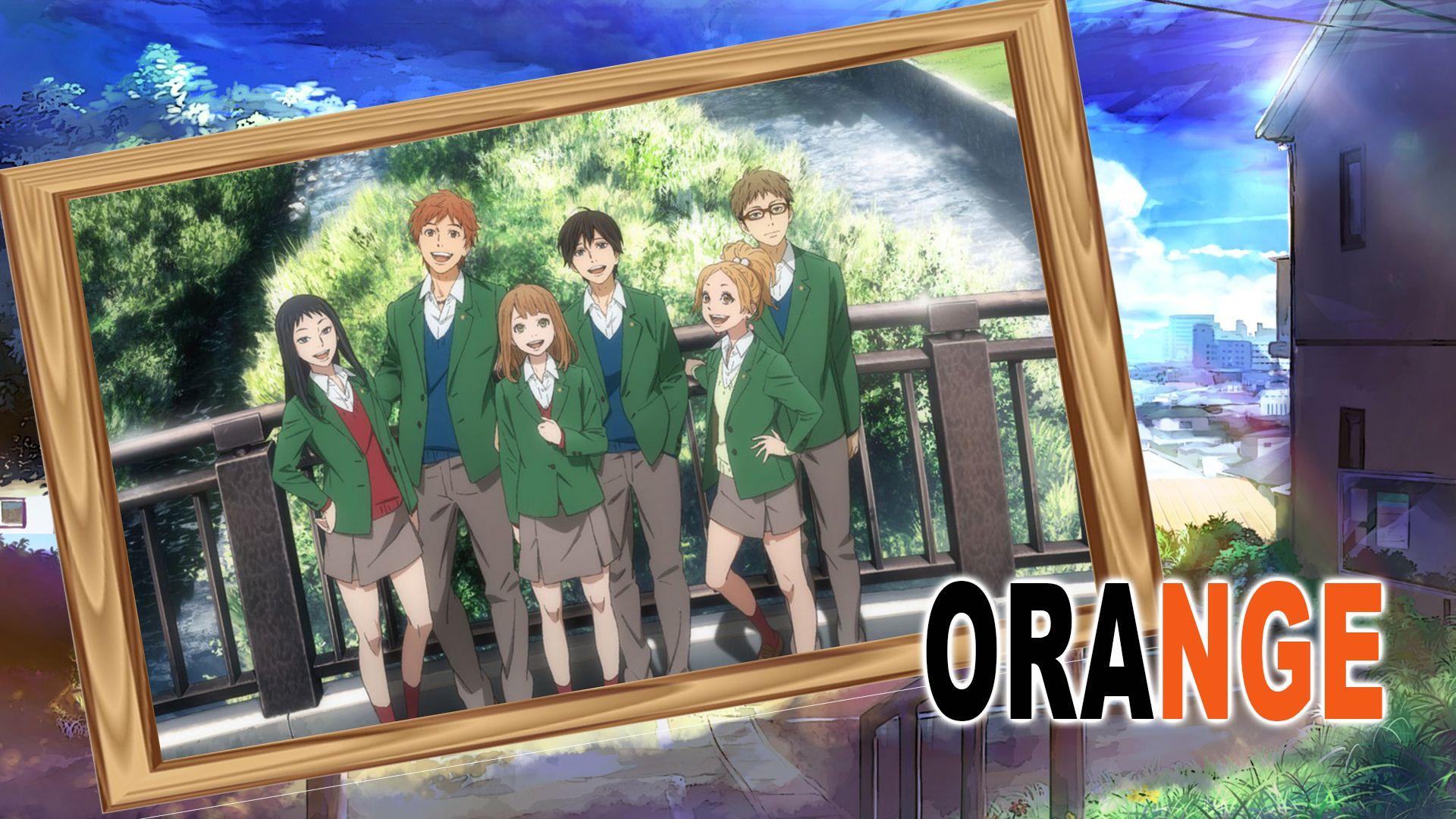 Orange Anime Wallpapers Wallpaper Cave